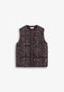 SCPRINTEDPUFF VEST