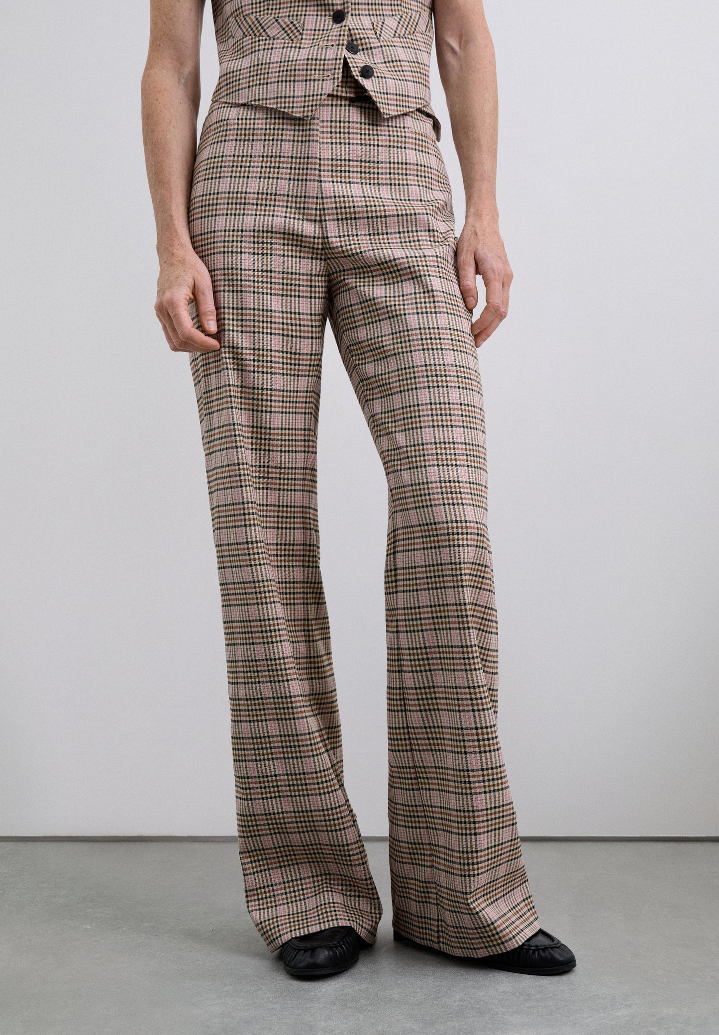 SCPINKCHECK PANT