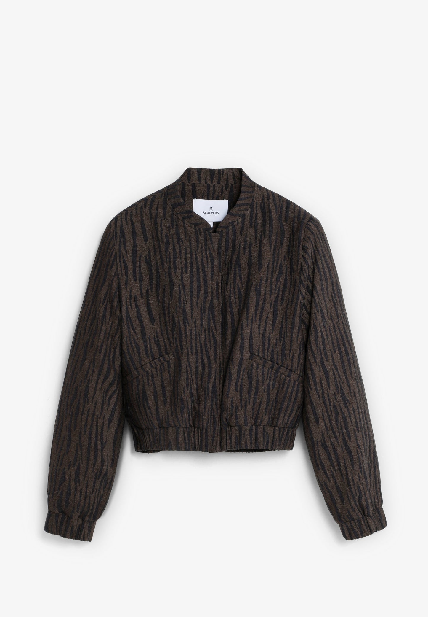 CARDIGAN BOMBER ESTAMPADO ANIMAL