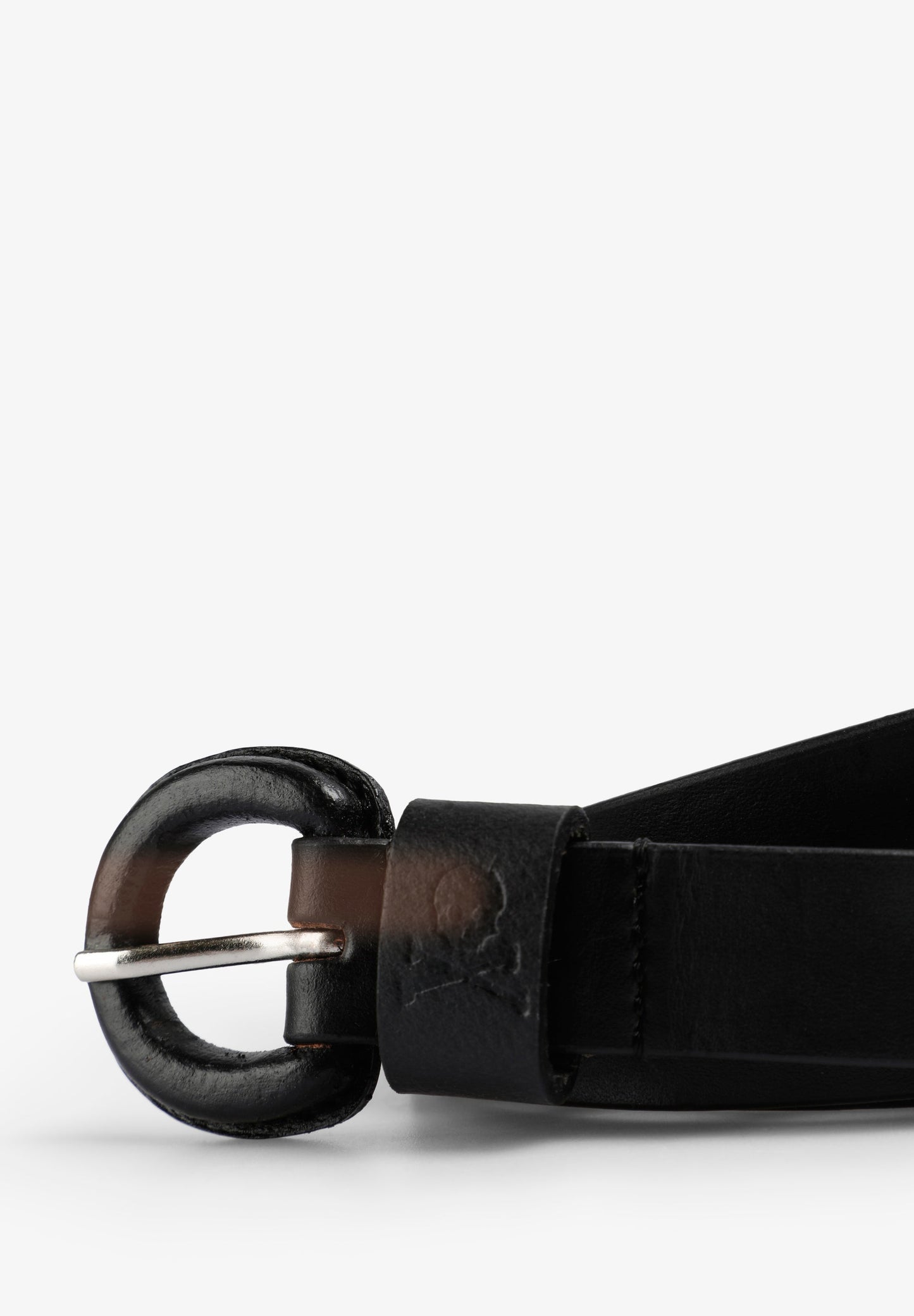 CINTO DE PELE COM STRASS E TACHAS