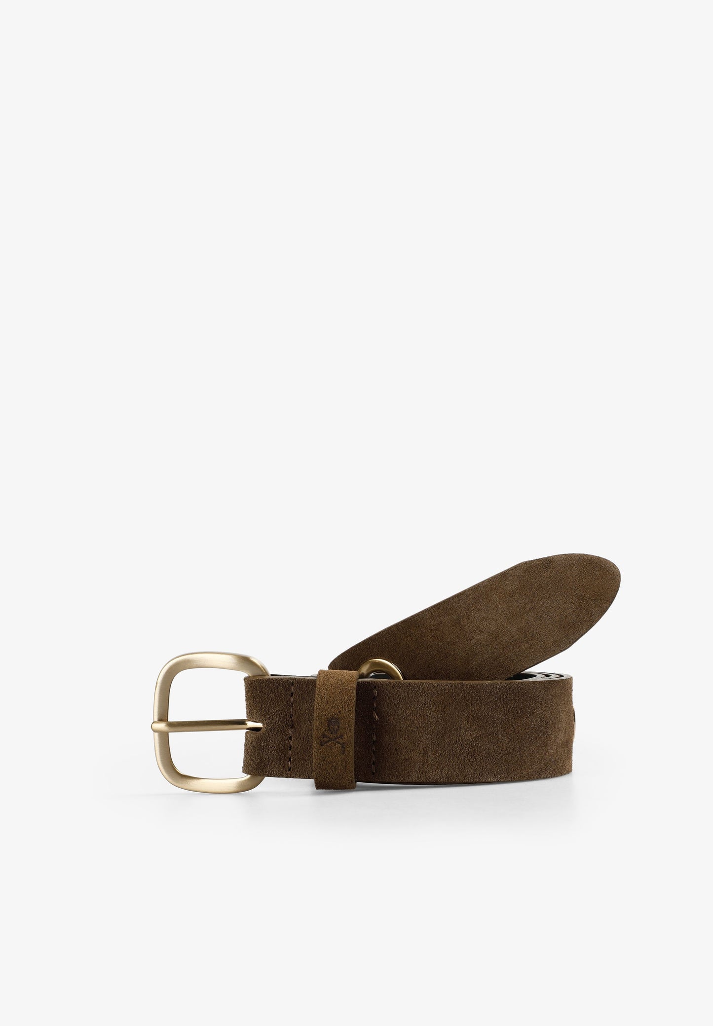 CINTO DE PELE COM SKULL