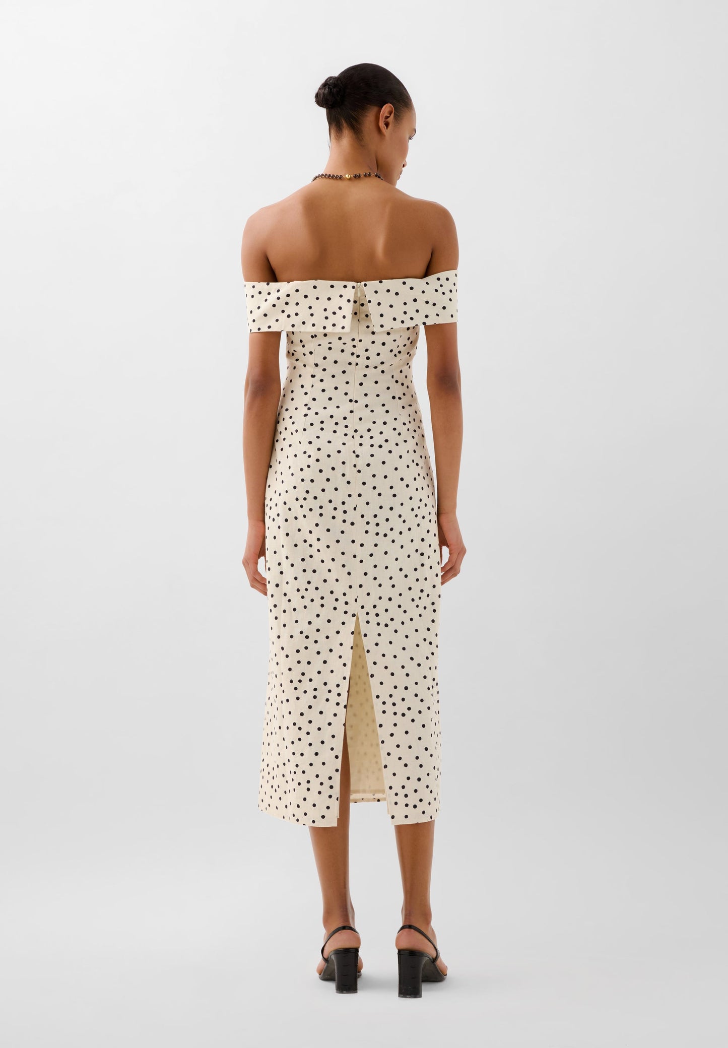 VESTIDO SCFAIRSTRAPLESSLINEN