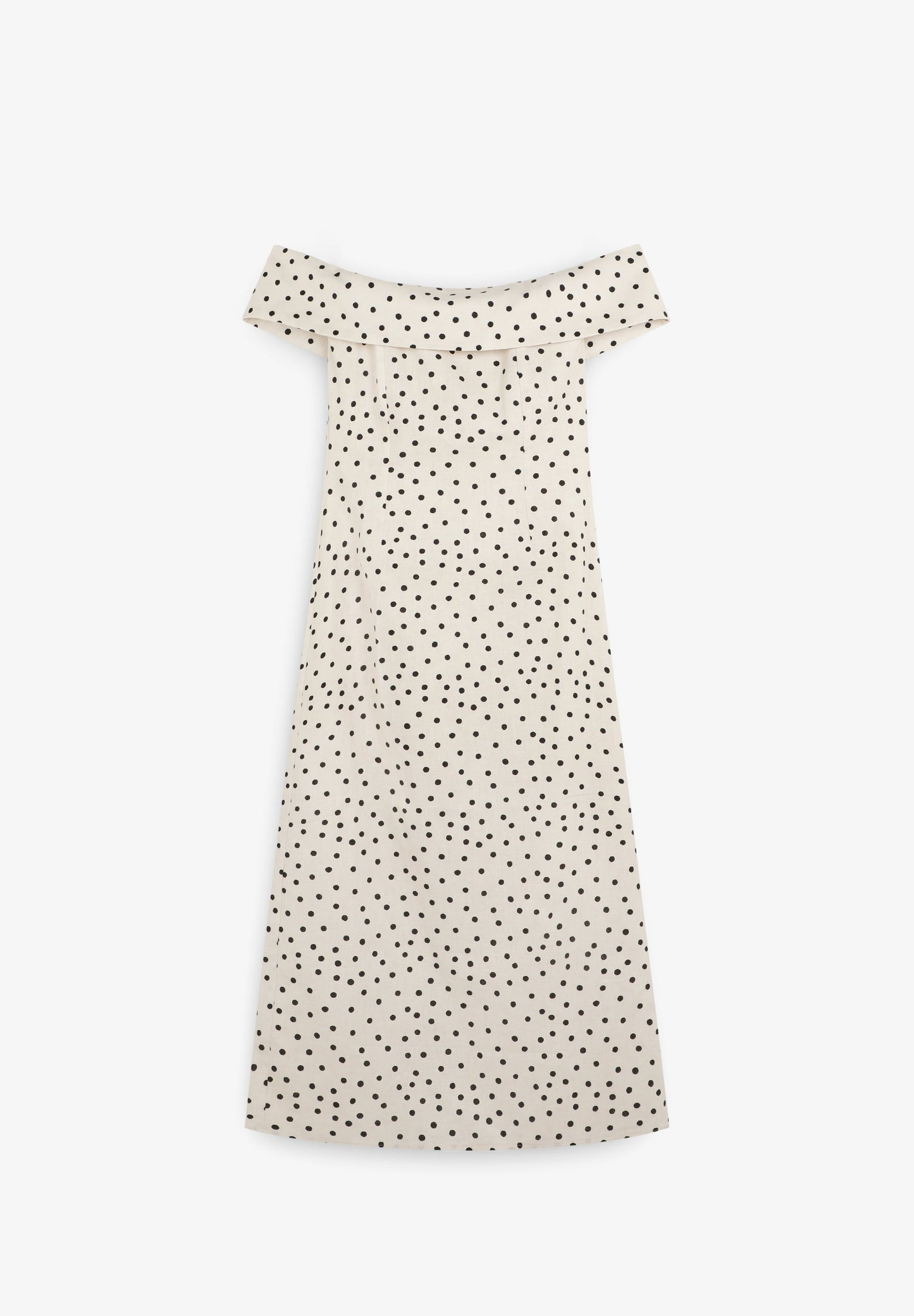 VESTIDO SCFAIRSTRAPLESSLINEN