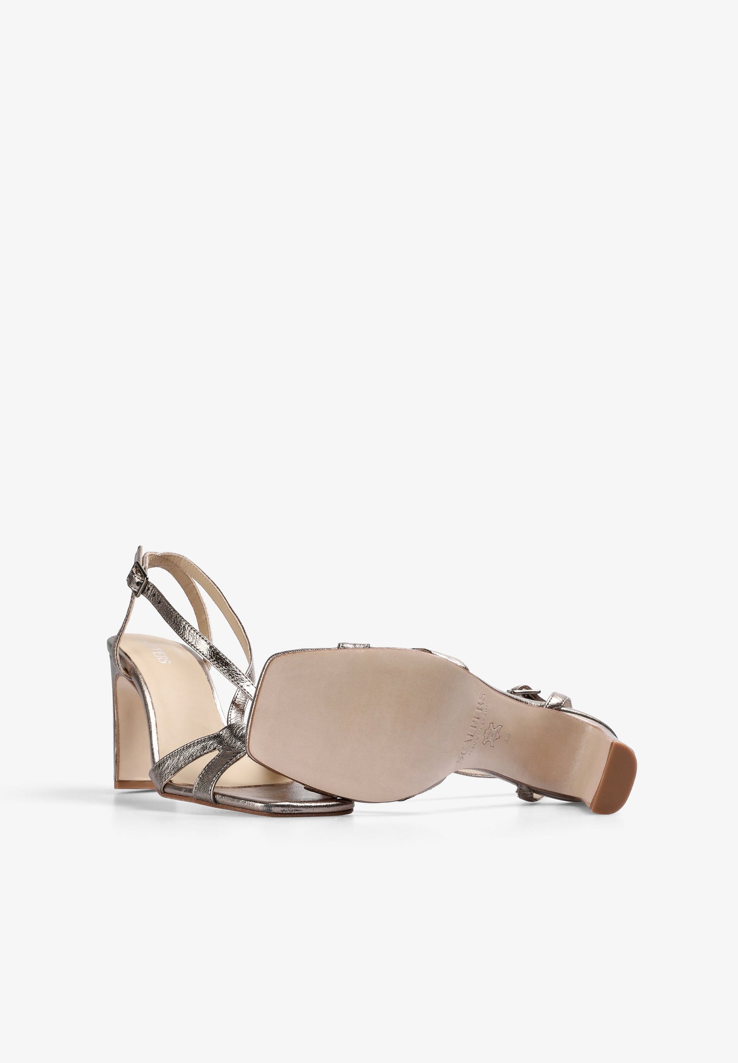 SCMETALLICHEEL SANDAL