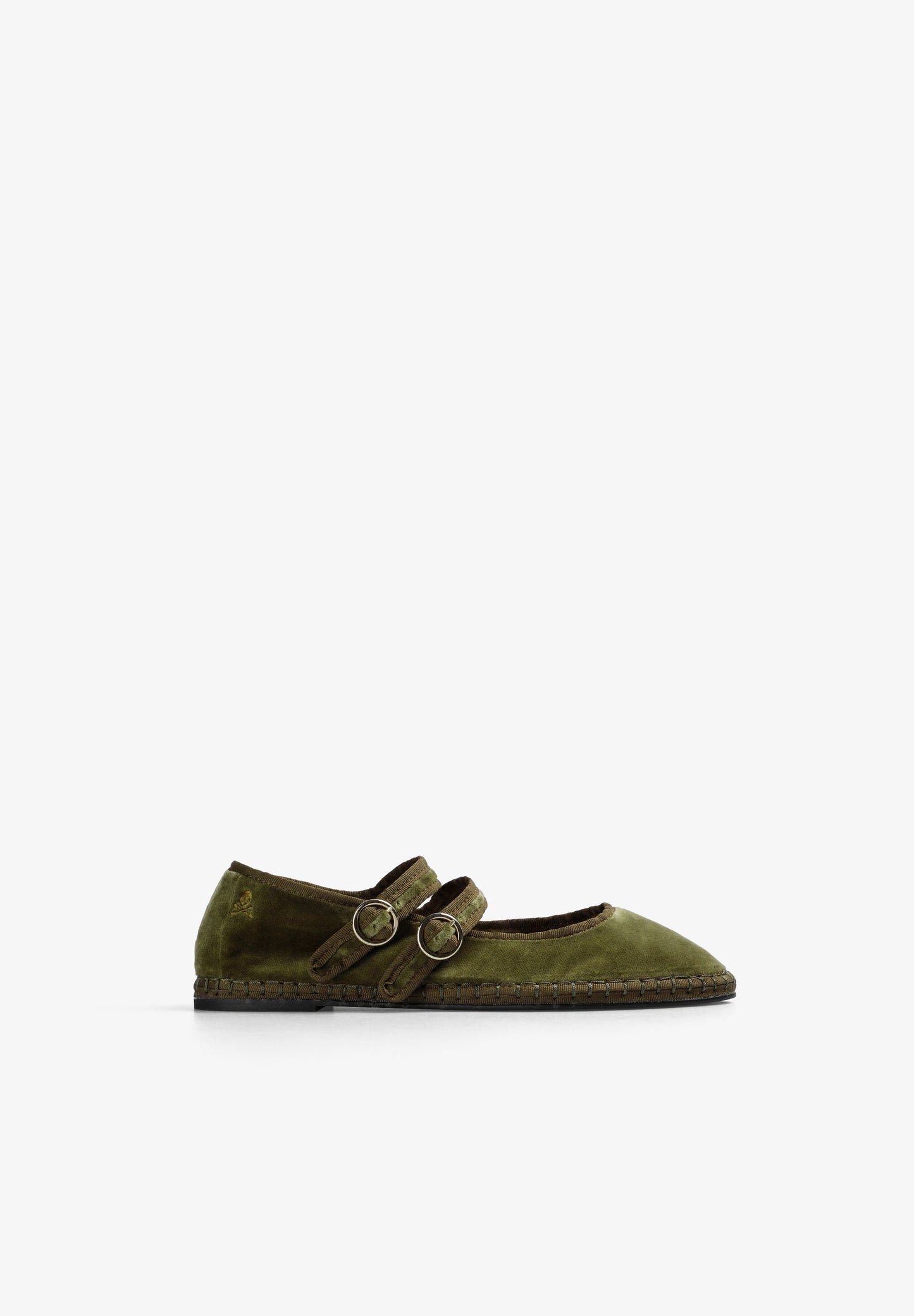 SCVELVETDOUBLESTRAP SLIPPER