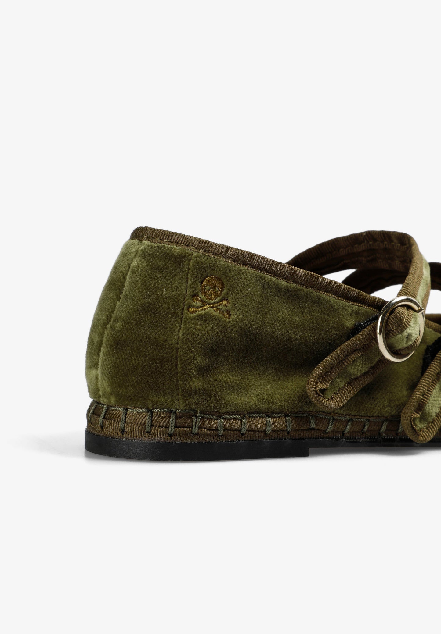 SABRINAS DE VELUDO COM DUPLA ALÇA