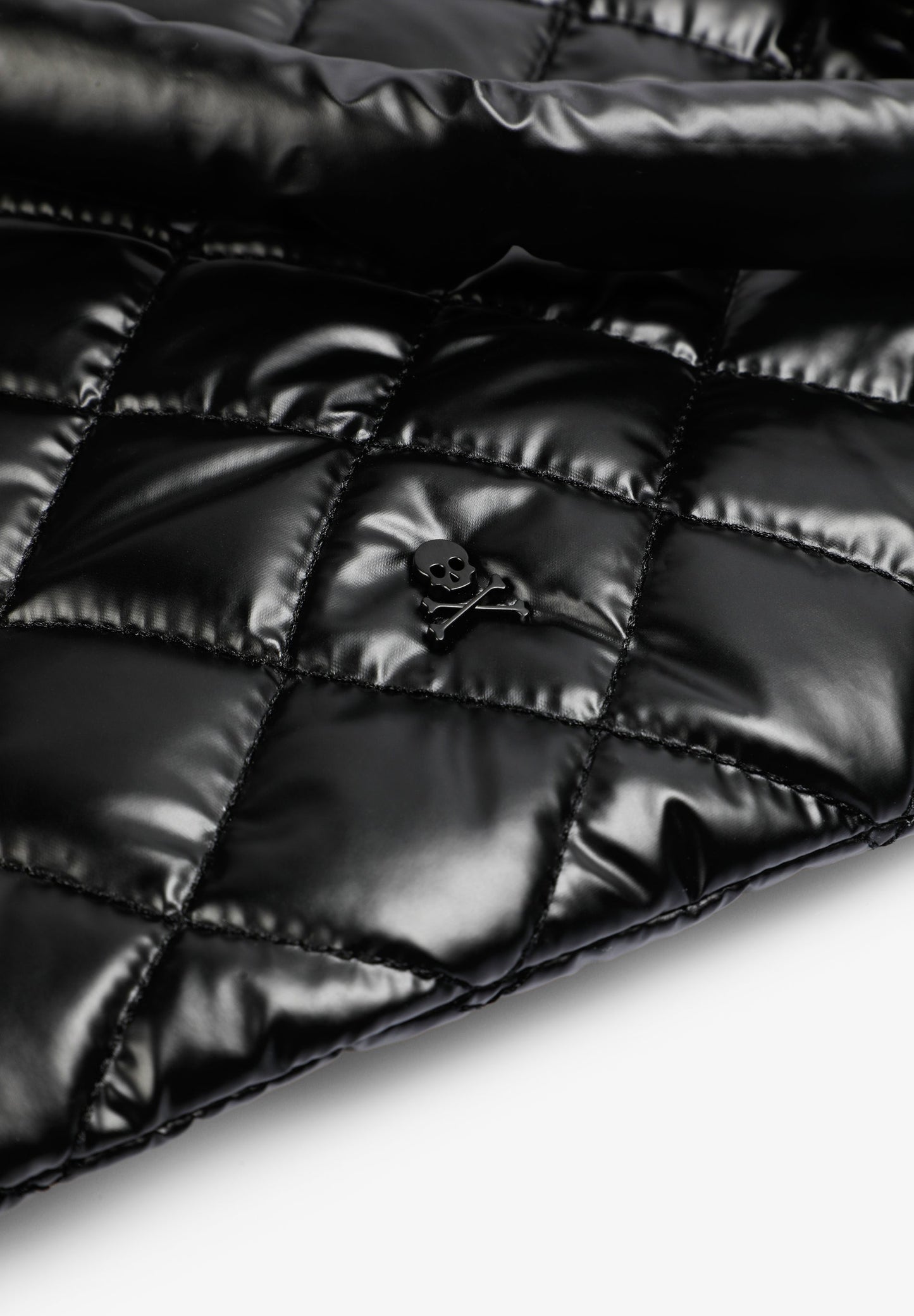 PORTFÓLIO ACOLCHOADO COM SKULL