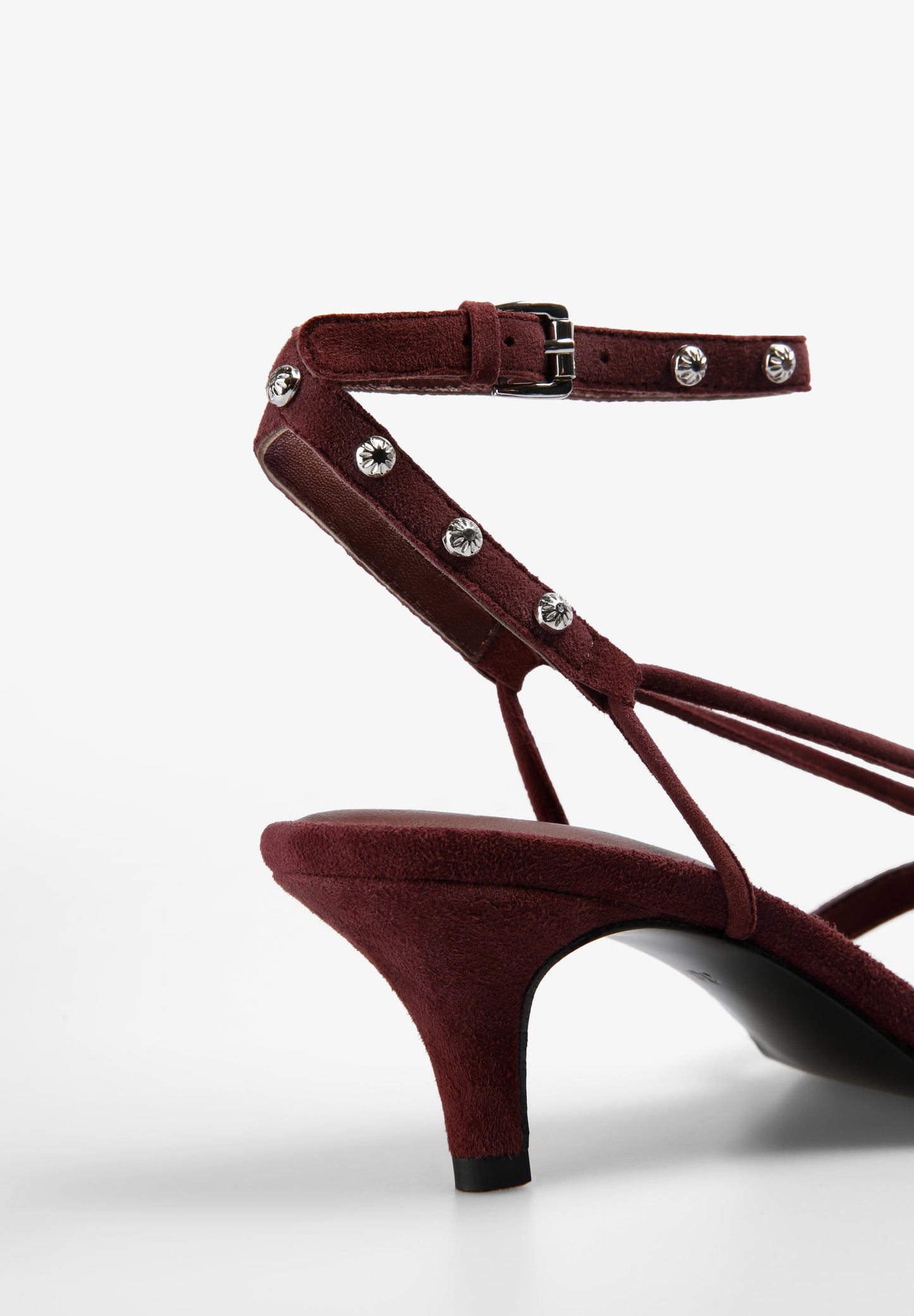 SANDÁLIAS DE TACÃO COM STRASS