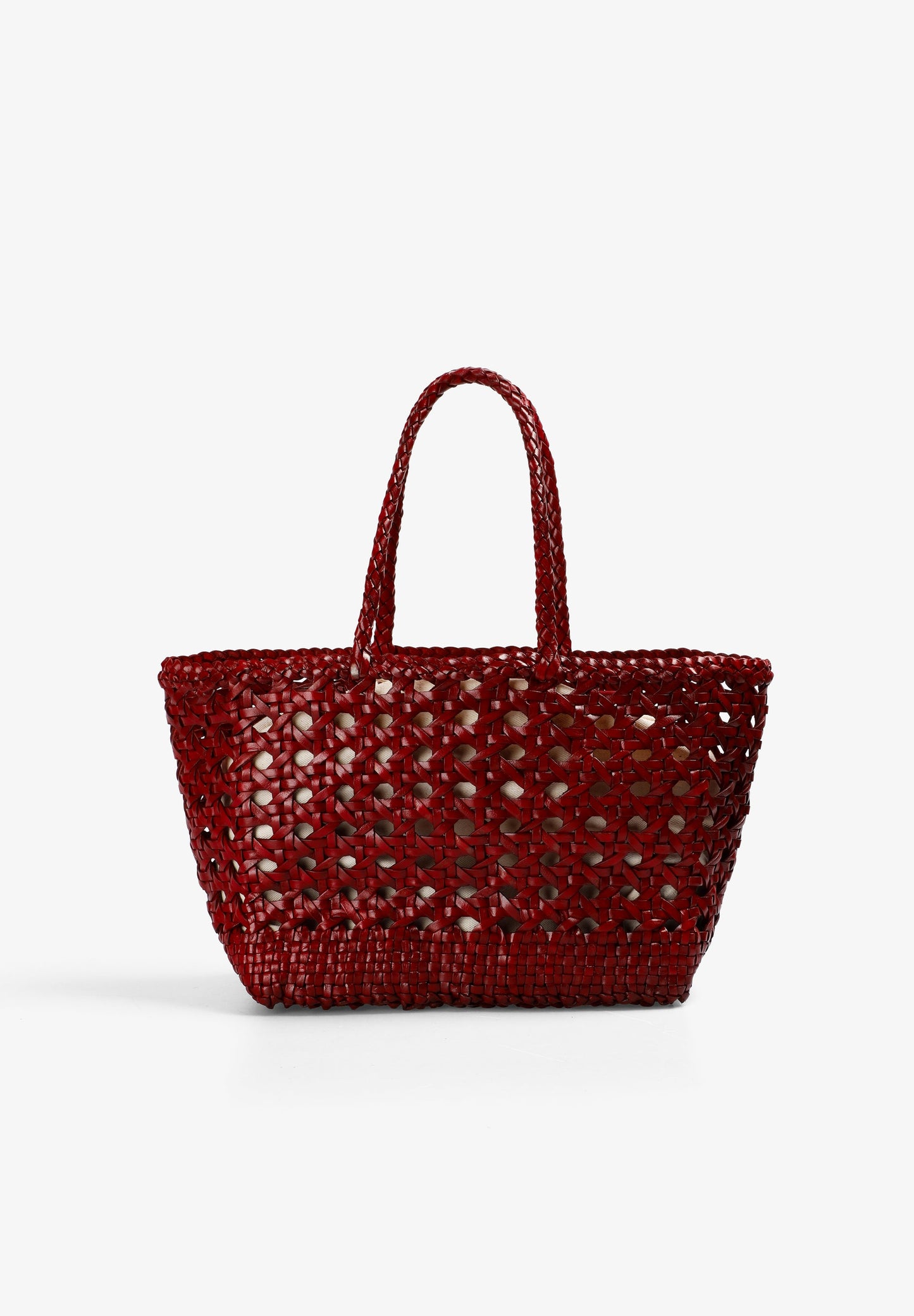 BOLSA DE PELE TRANÇADA