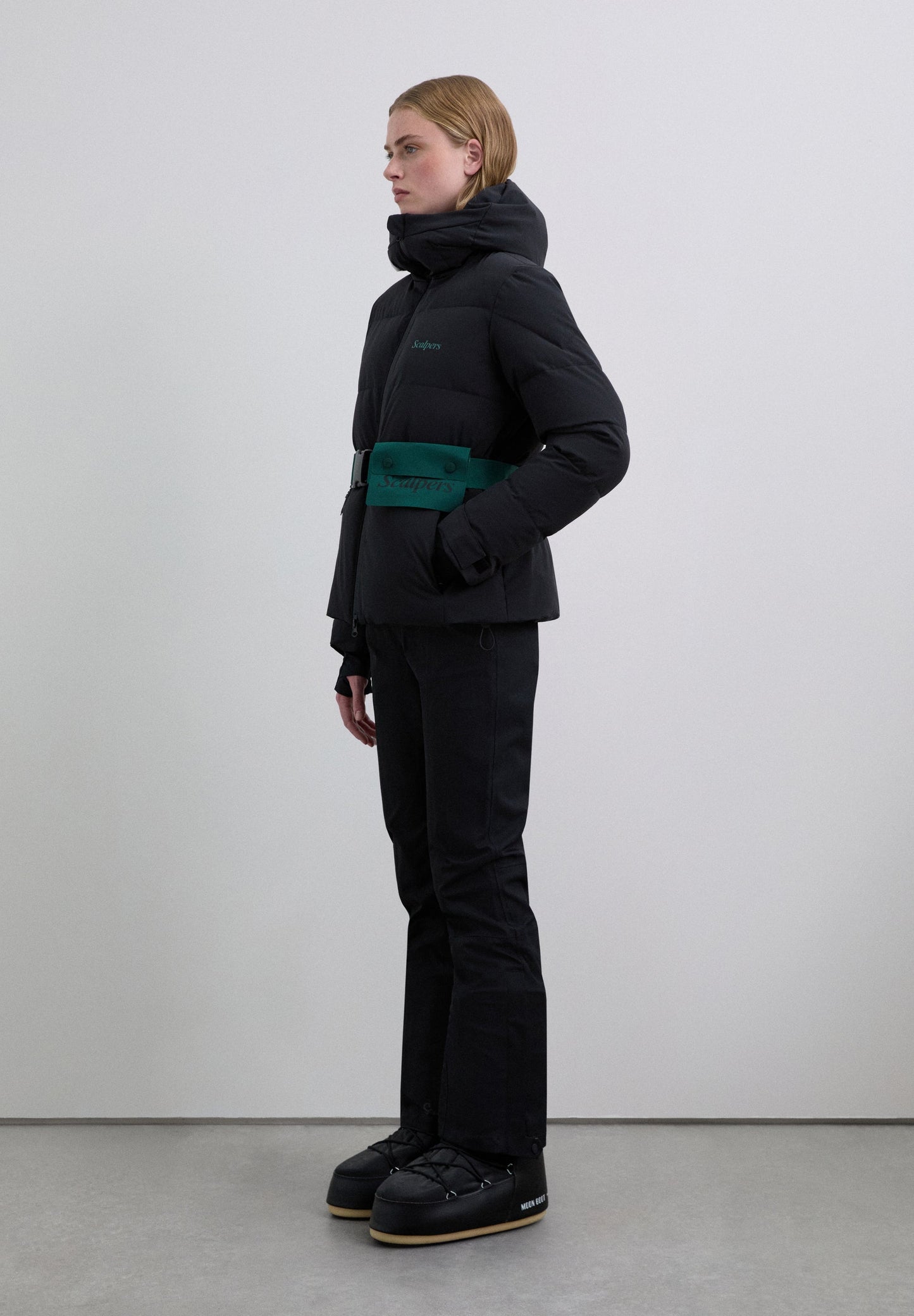 CARDIGAN DE ESQUI COM CINTO