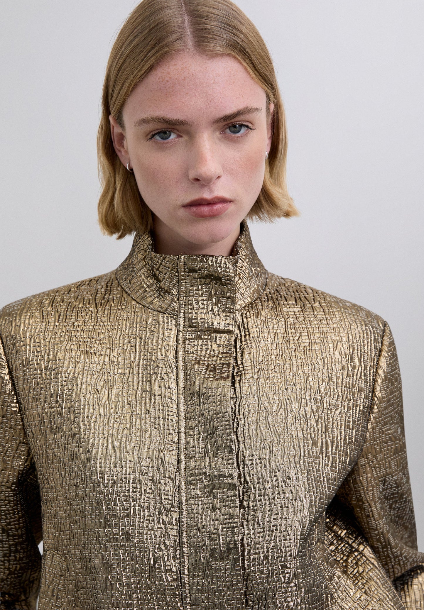 CARDIGAN BOMBER JACQUARD