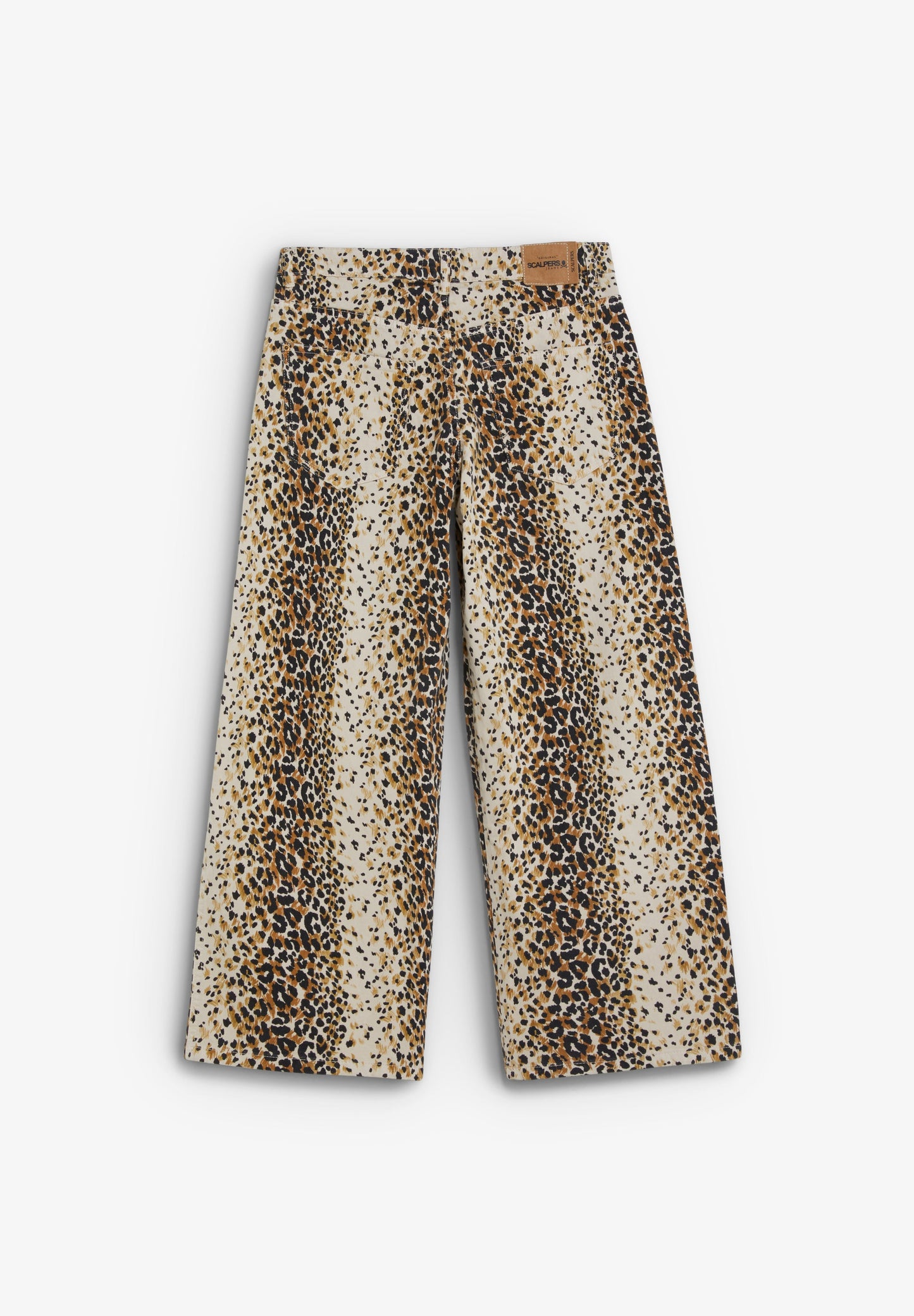 CALÇAS CULOTTE COM ESTAMPADO ANIMAL