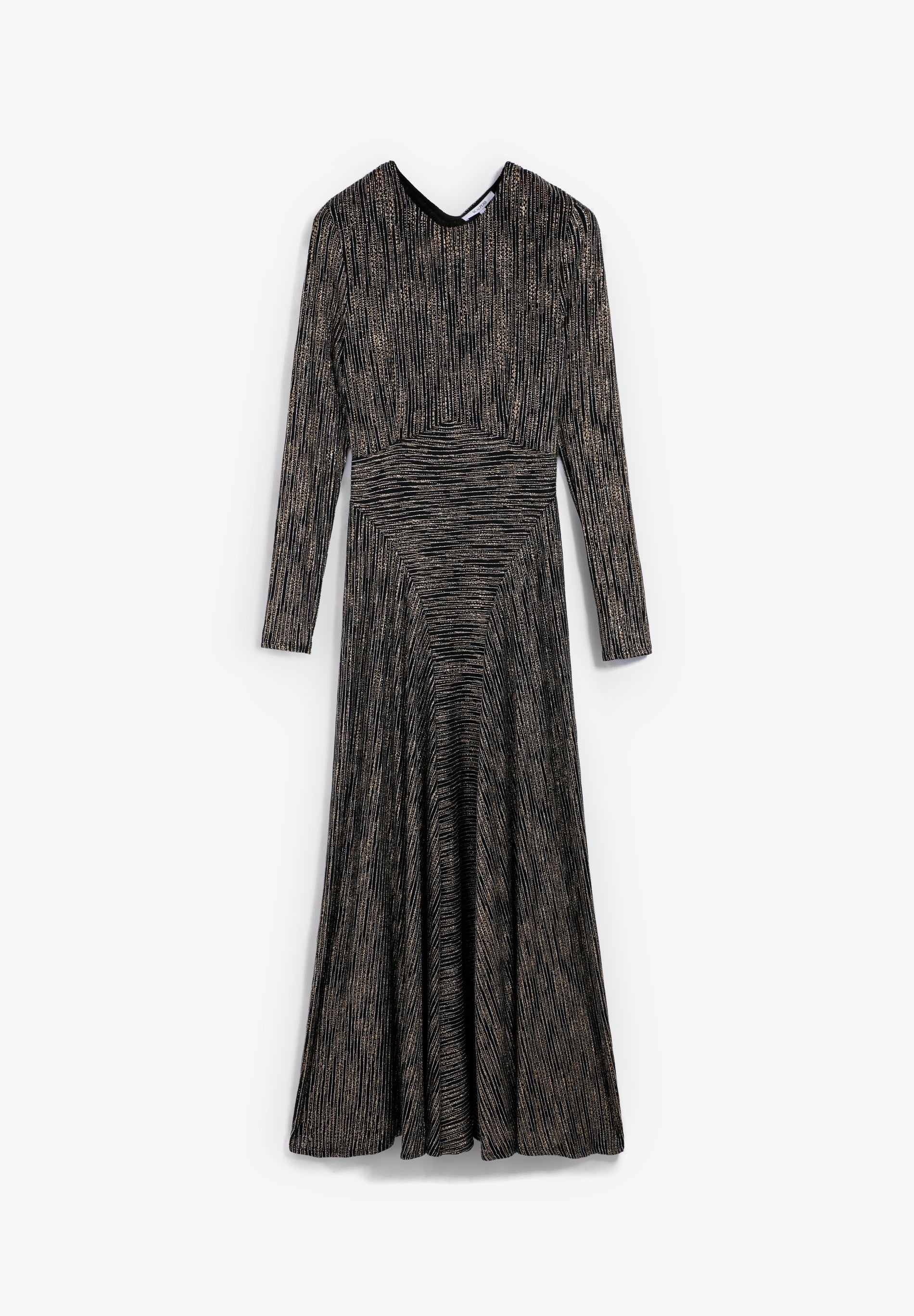 XM SCMULTISTRIPES LUREX DRESS