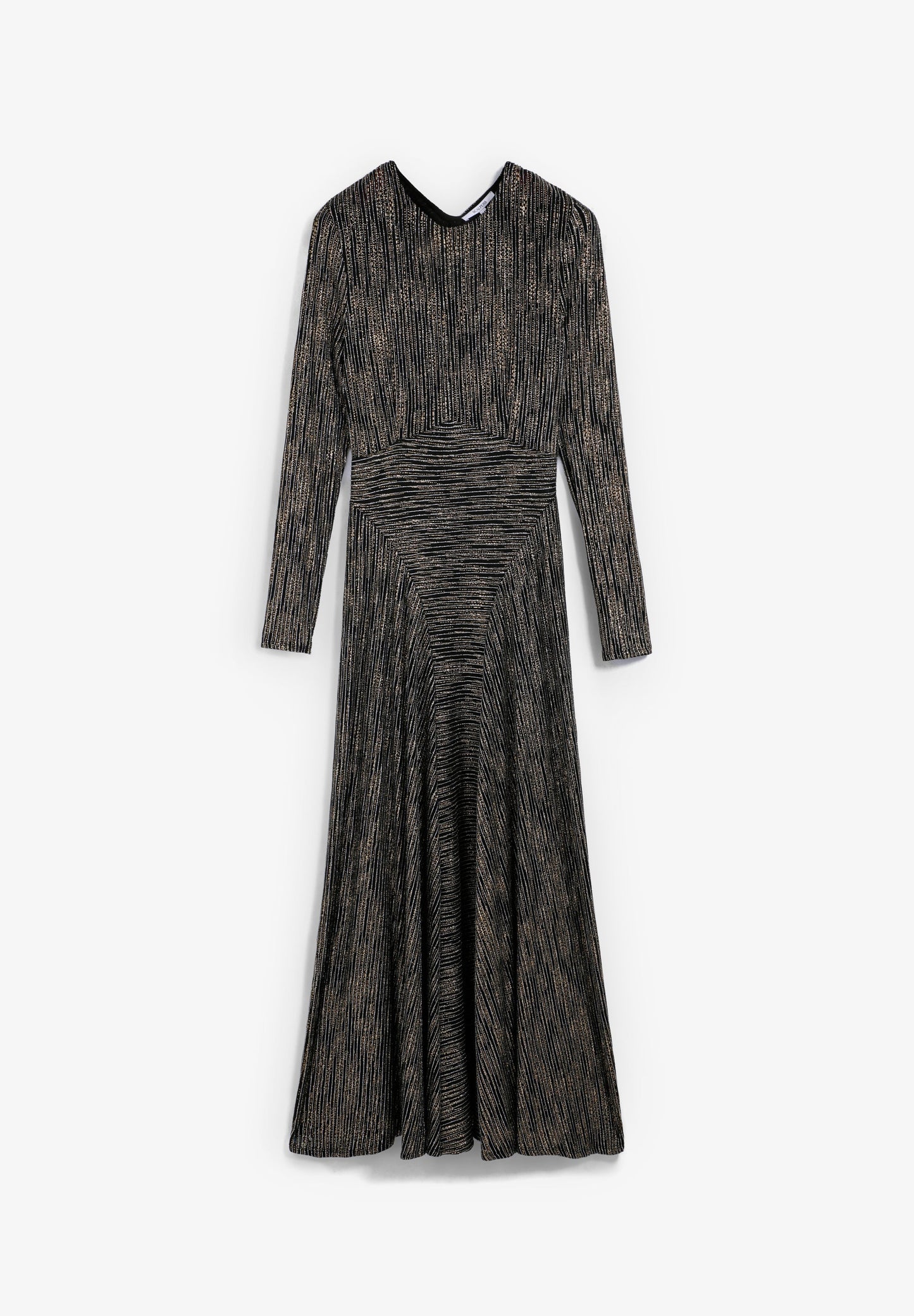 XM SCMULTISTRIPES LUREX DRESS
