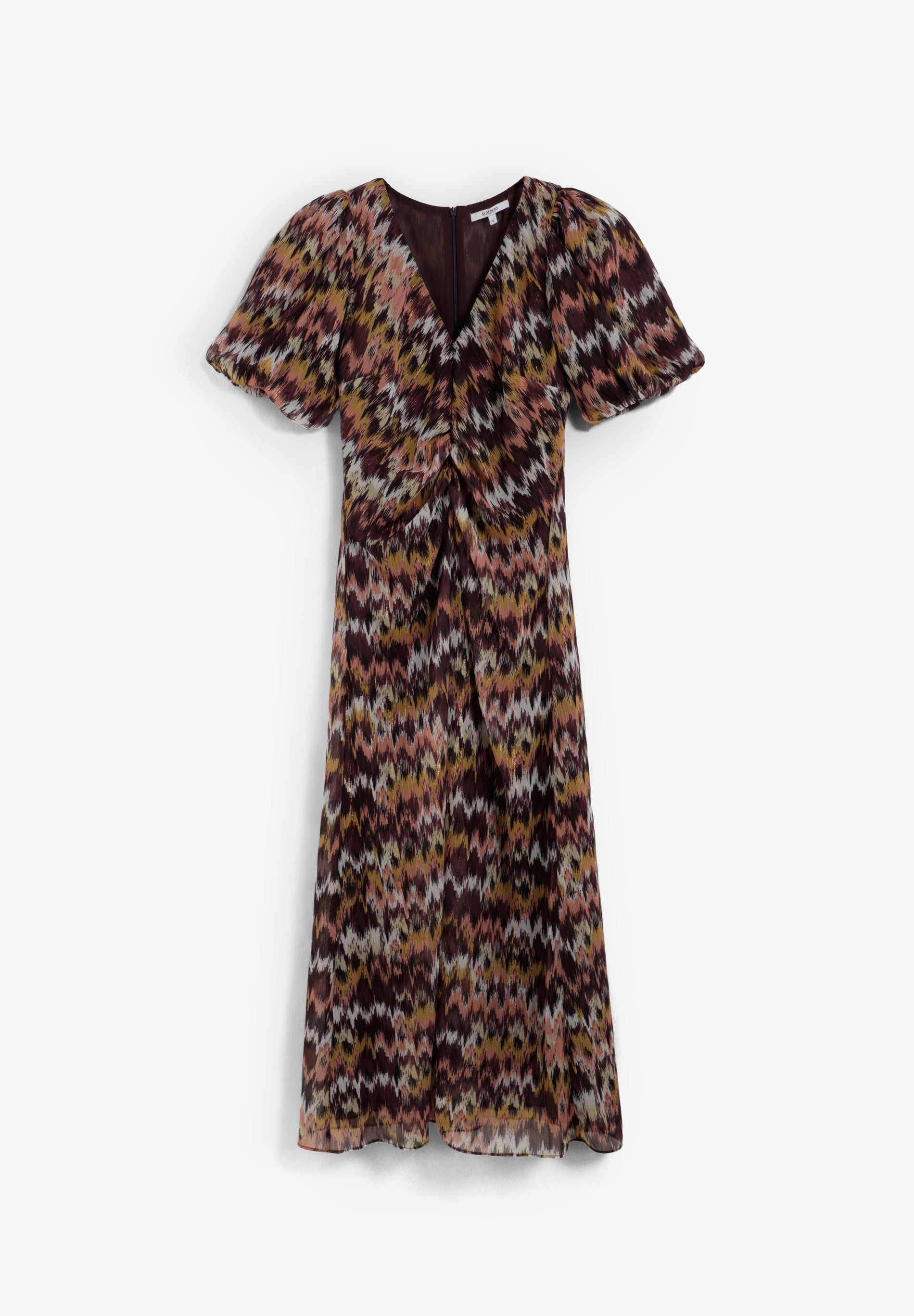 SCVINESO FIRPRINT DRESS