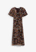 SCVINESO FIRPRINT DRESS
