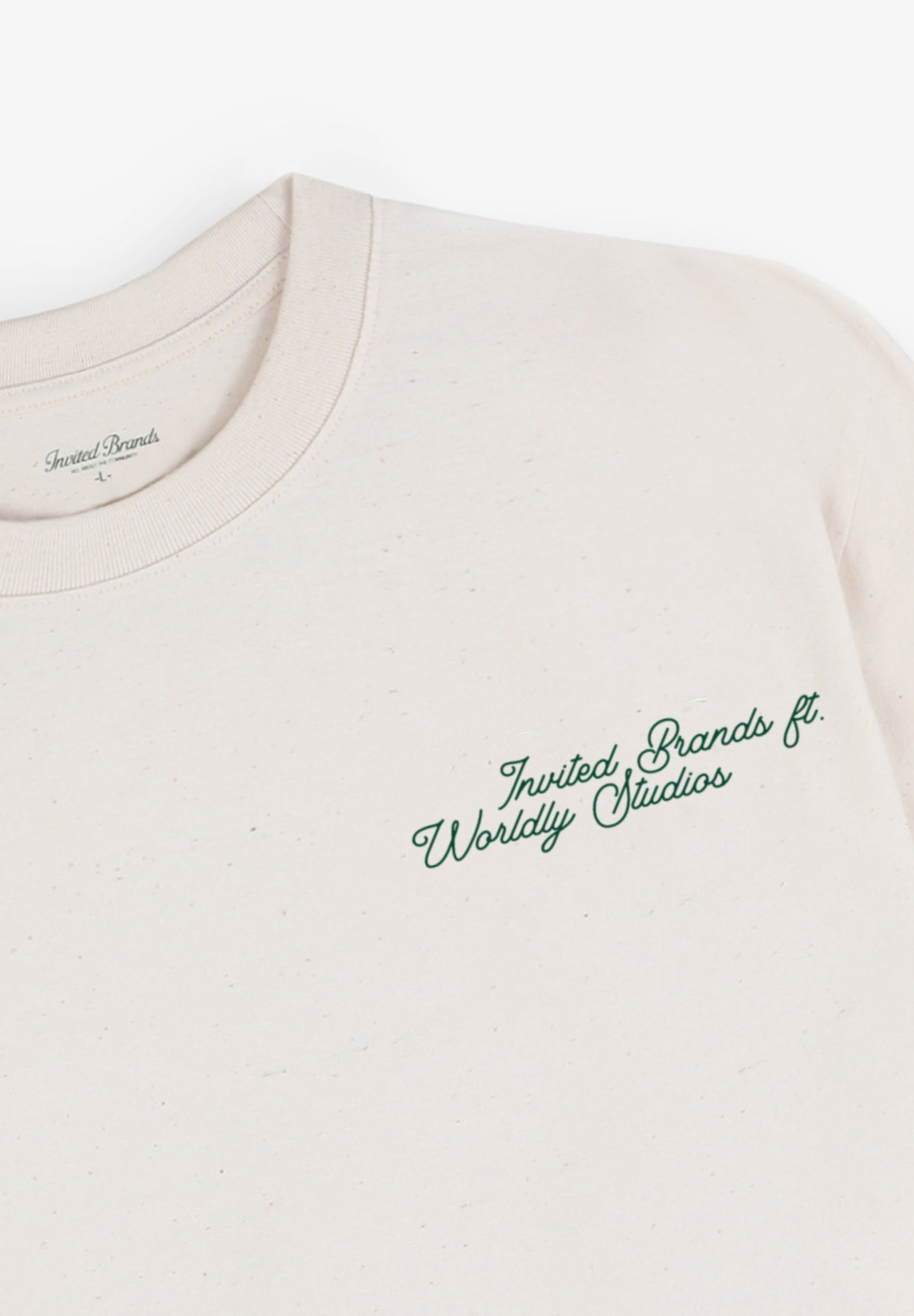 INVITED BRANDS | CAMISETA INVITED BRANDS X WORLDLY