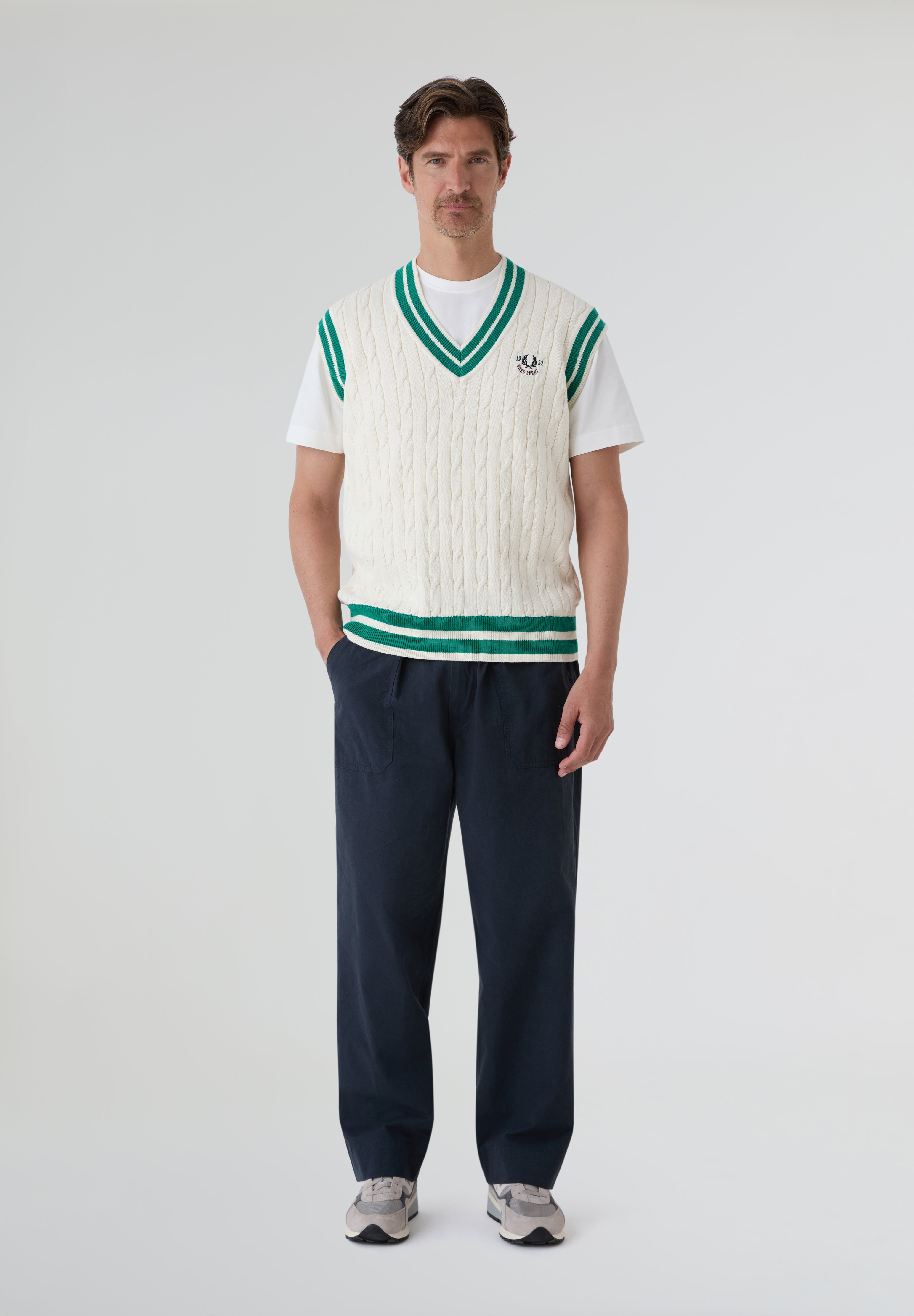 FRED PERRY | COLETE CABLE KNIT TENNNIS