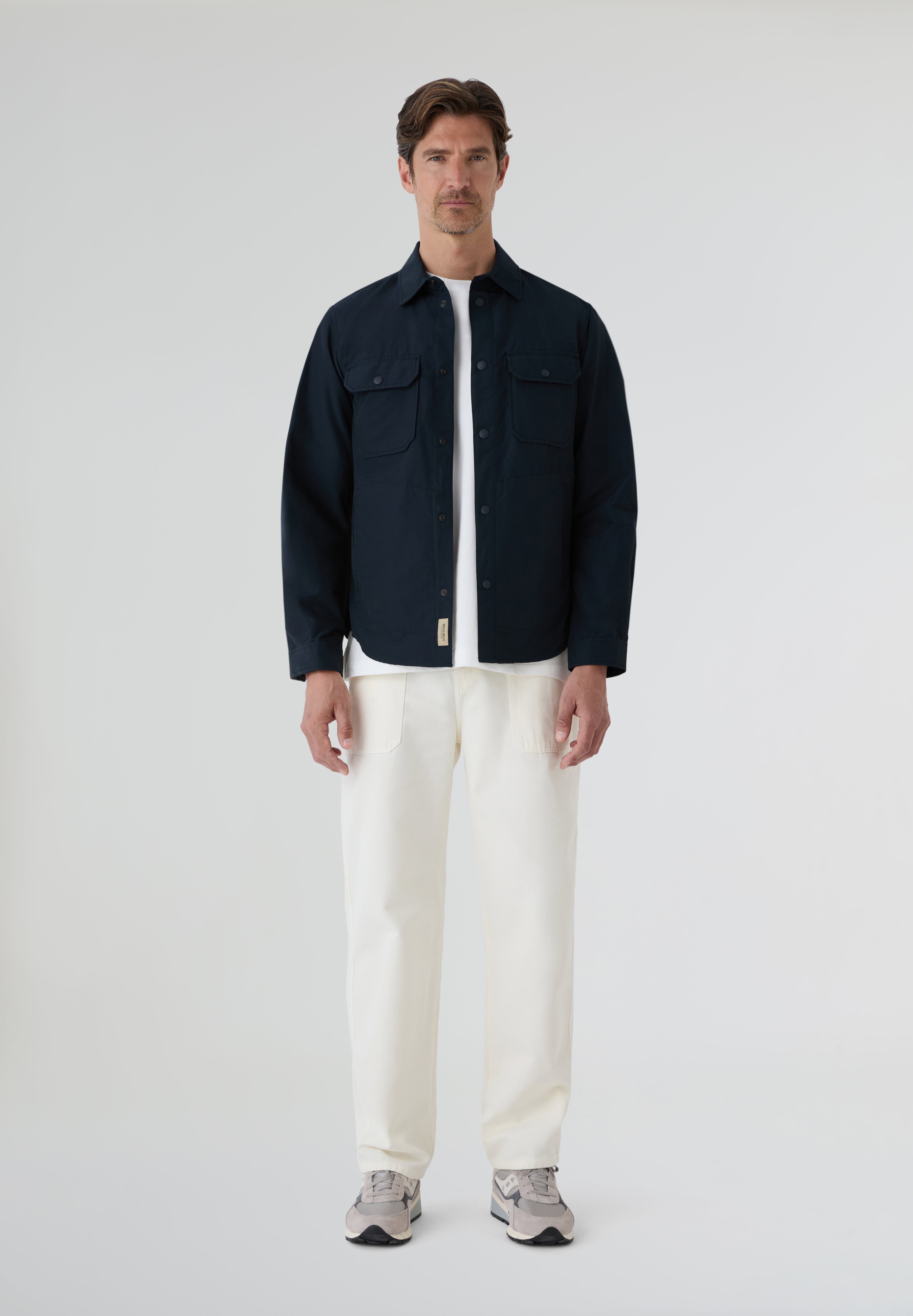 WOOLRICH | LIGHT RAMAR OVERSHIRT