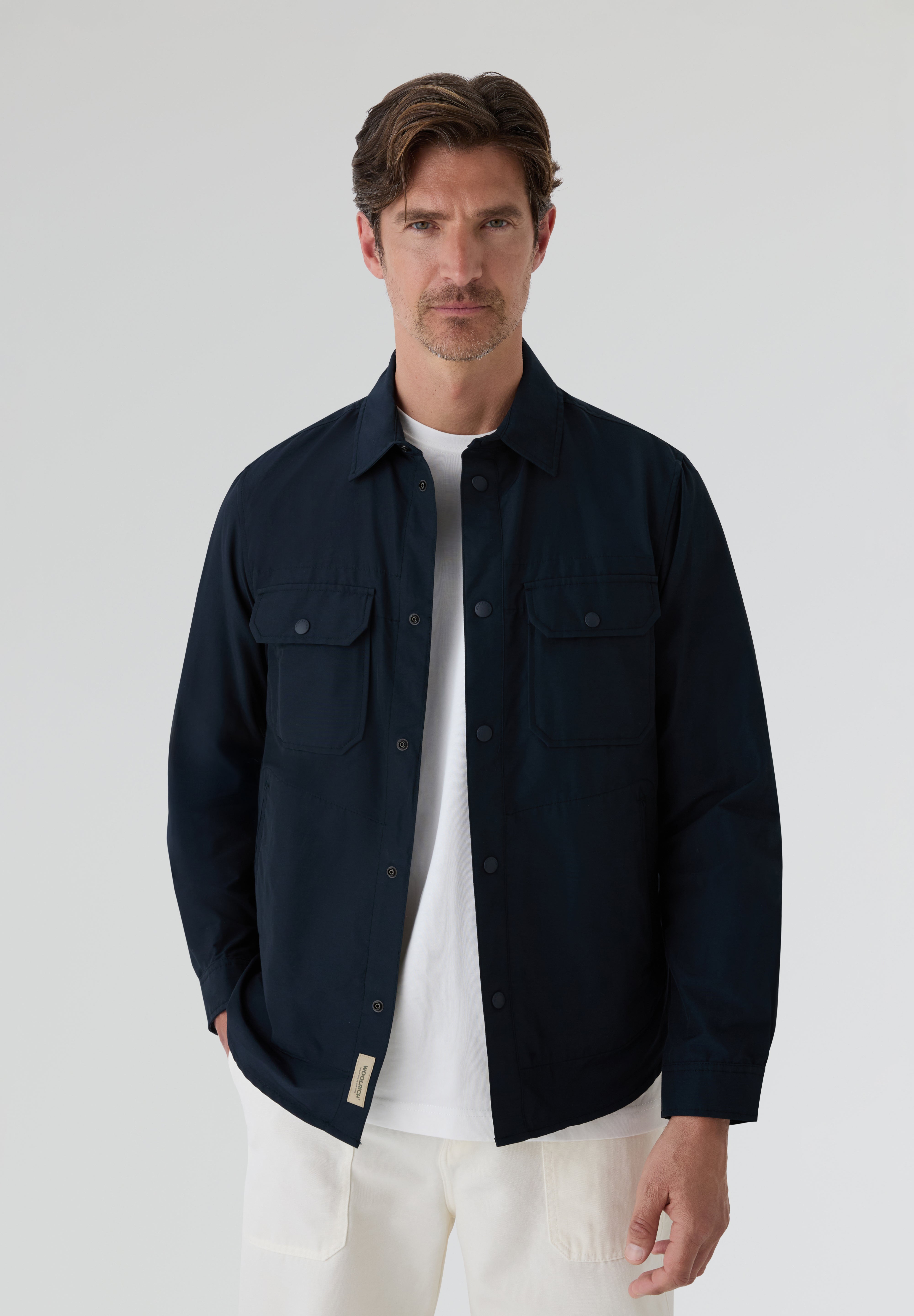 WOOLRICH | LIGHT RAMAR OVERSHIRT