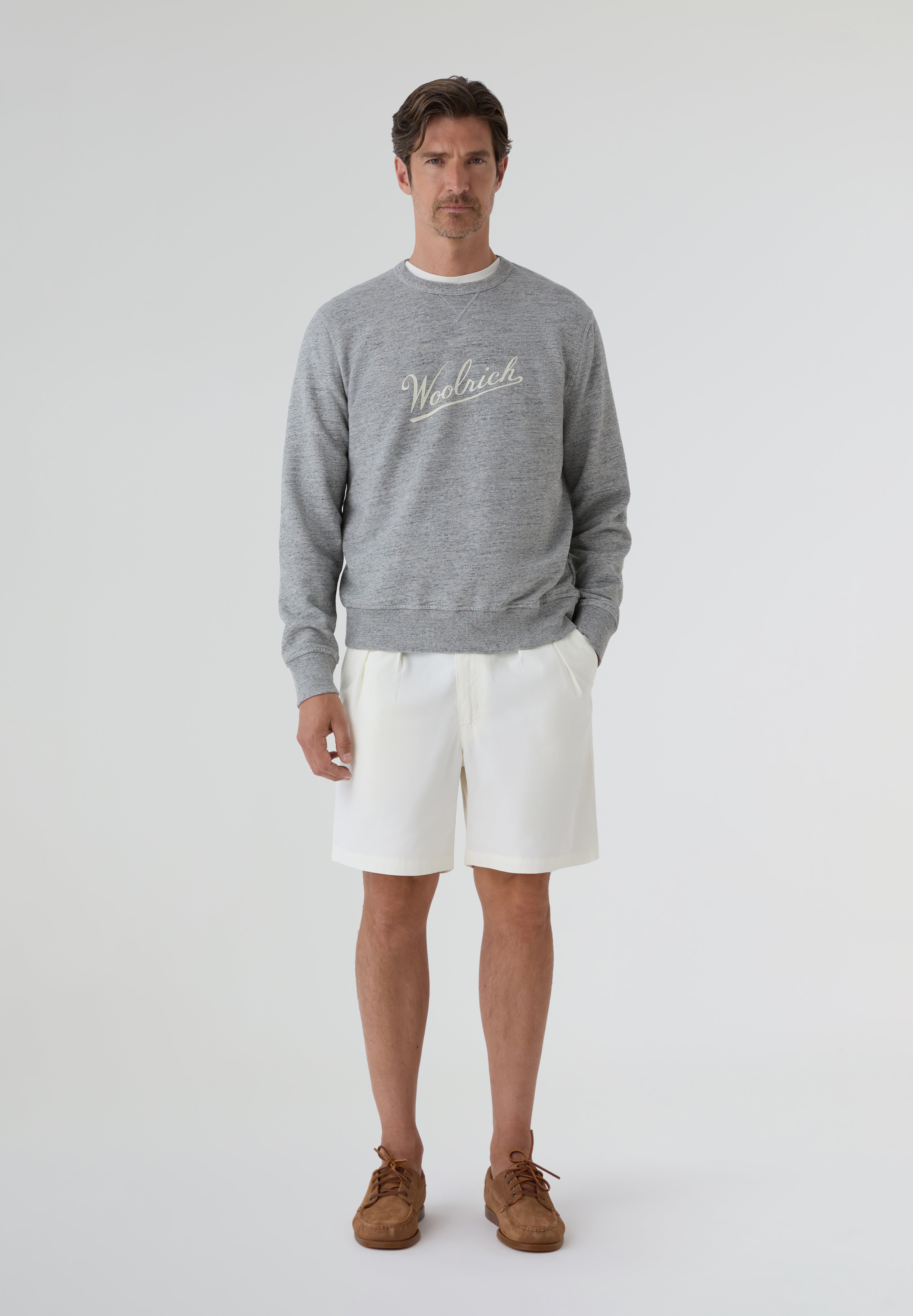 WOOLRICH | MOULINE CREWNECK
