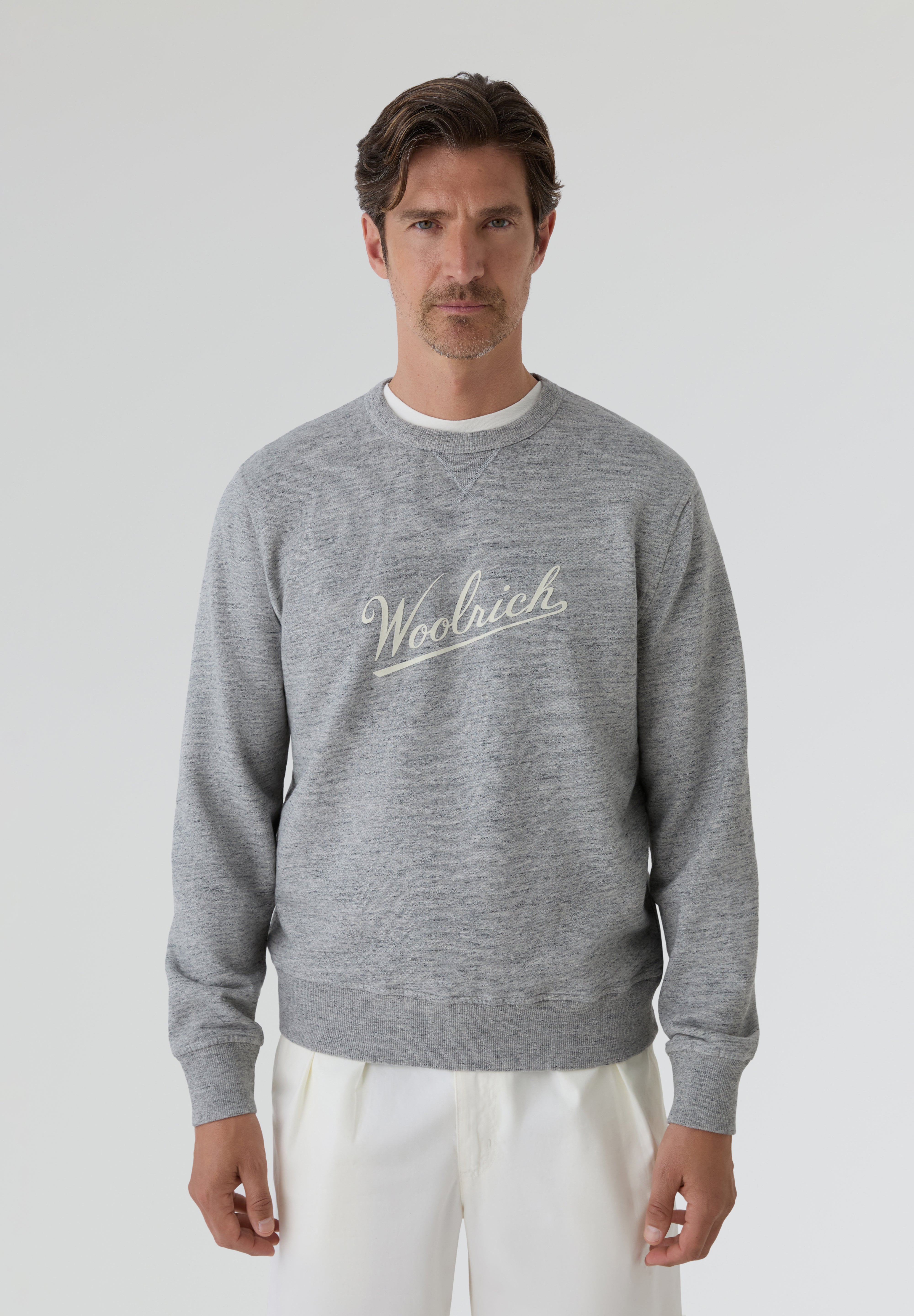 WOOLRICH | MOULINE CREWNECK