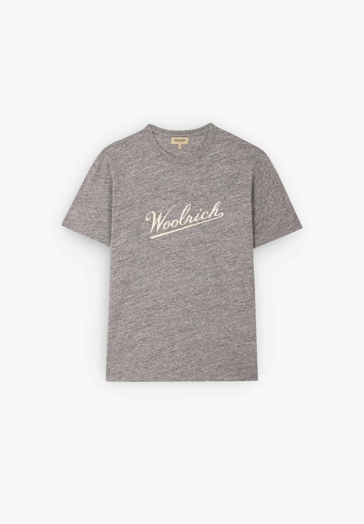 WOOLRICH | MOULINE JERSEY LOGO T-SHIRT