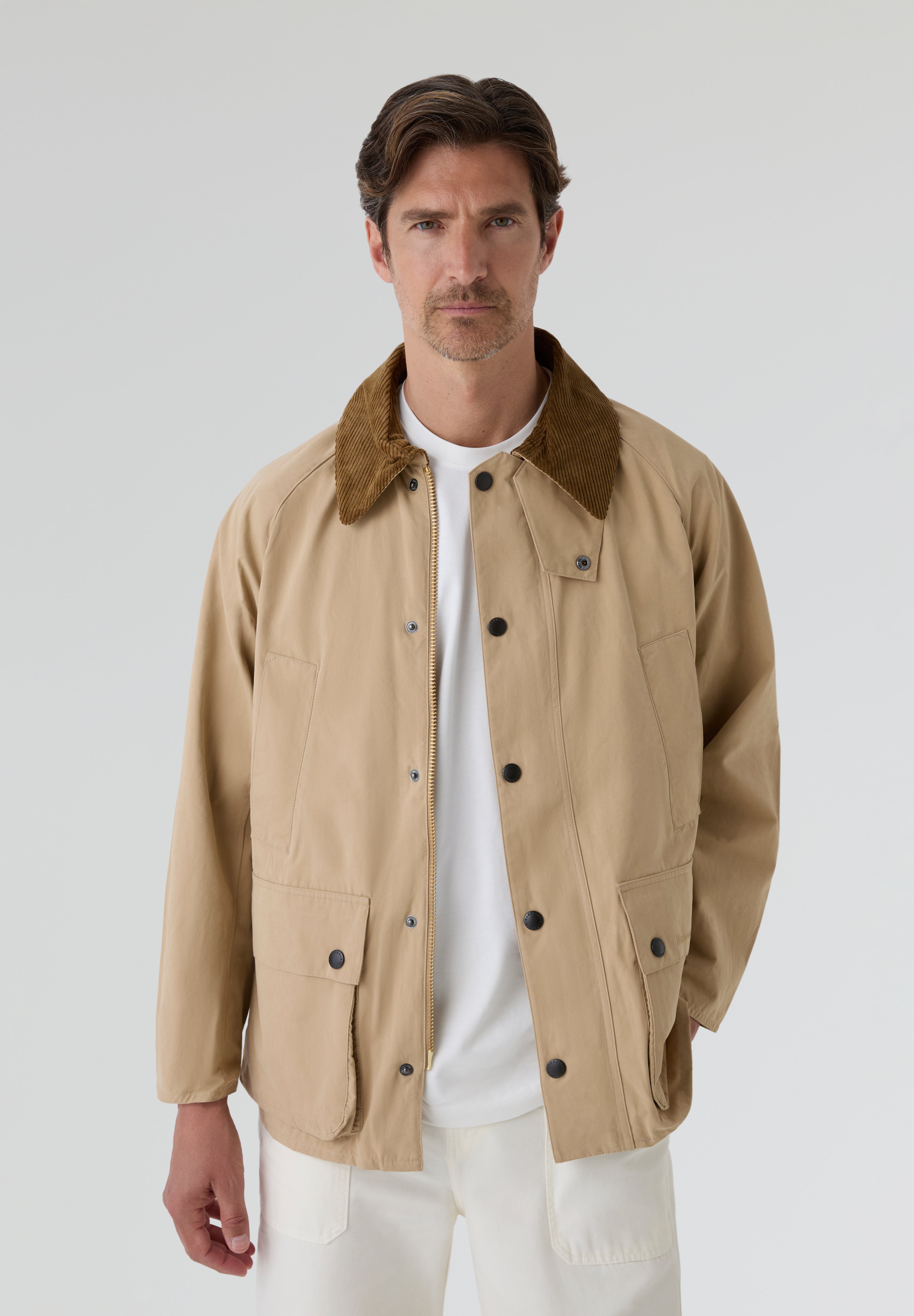 BARBOUR | OS PEACHED BEDALE CASUAL JACKET