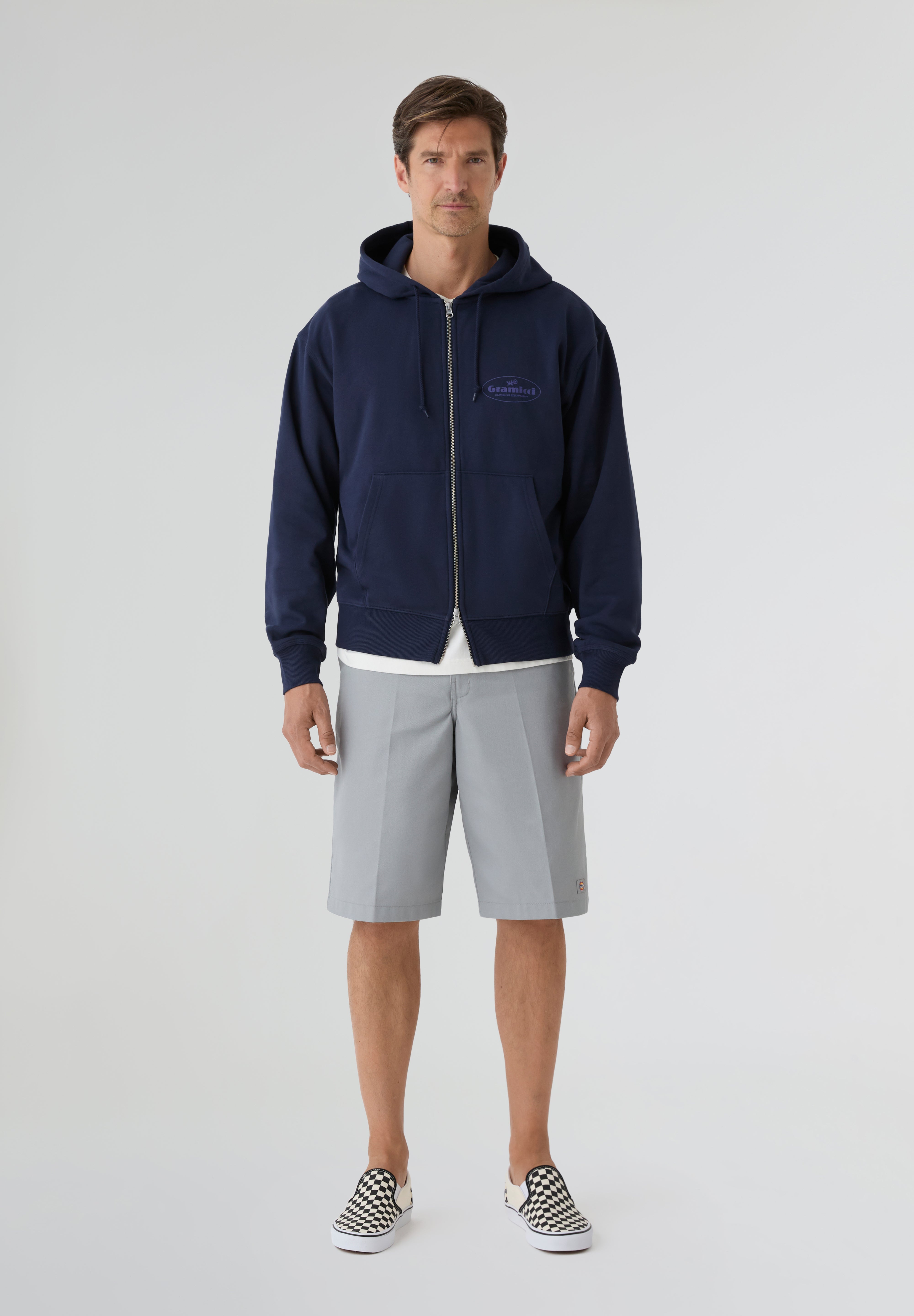 GRAMICCI | CLIMBING EQUIPMENT ZIP HOODED SWEATSHIRT
