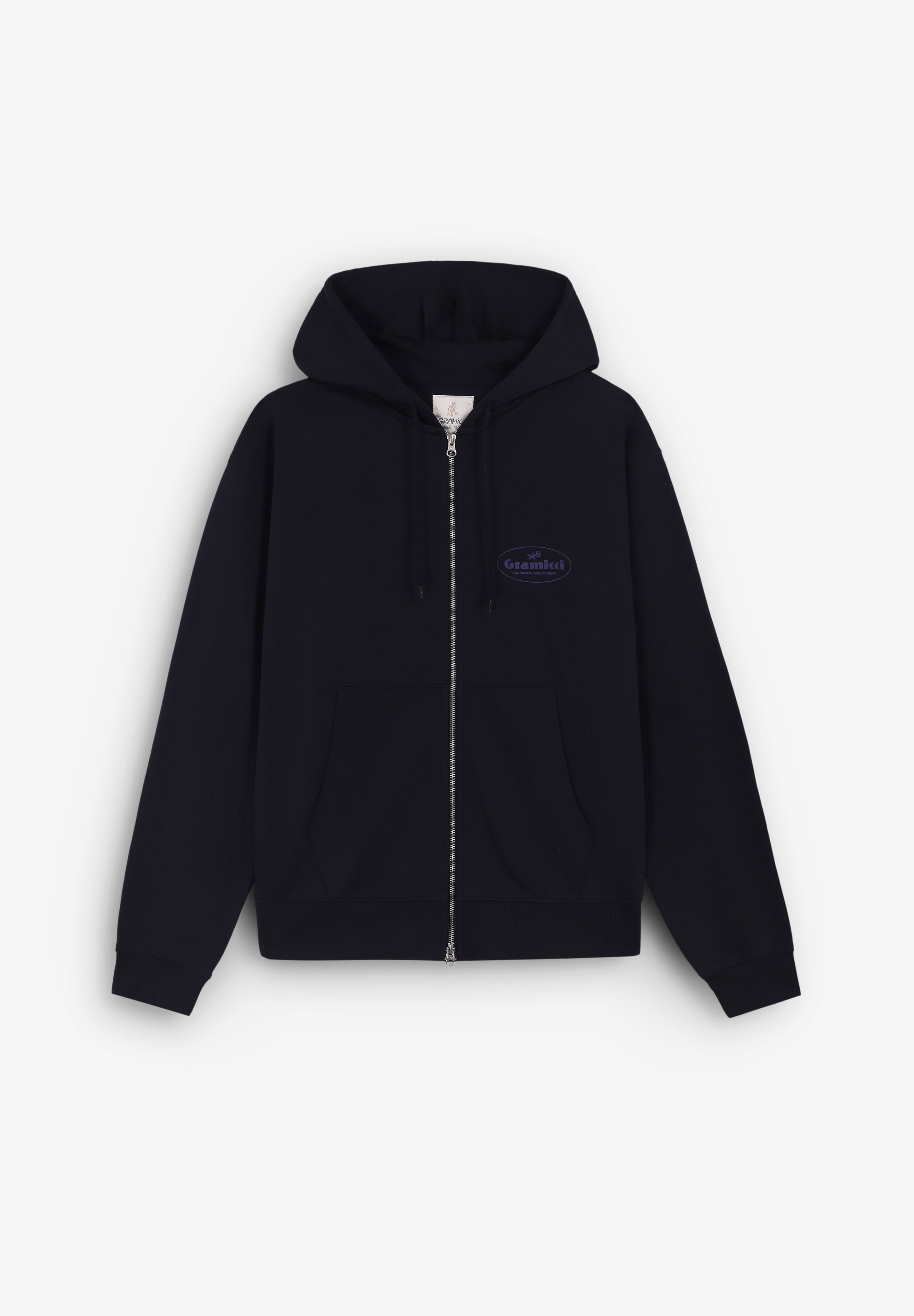GRAMICCI | CLIMBING EQUIPMENT ZIP HOODED SWEATSHIRT