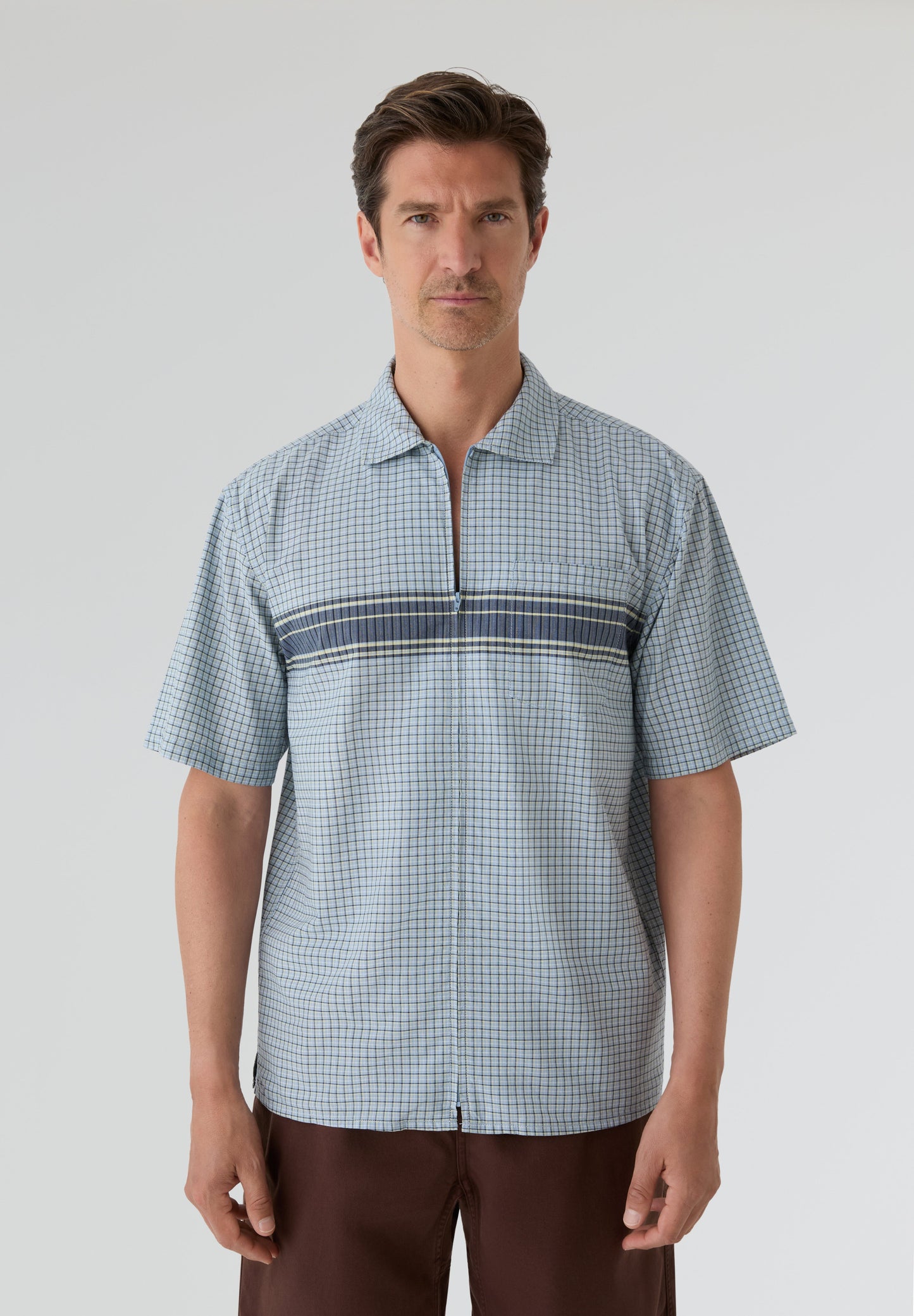 GRAMICCI | ZIP UP WAVE SHIRT