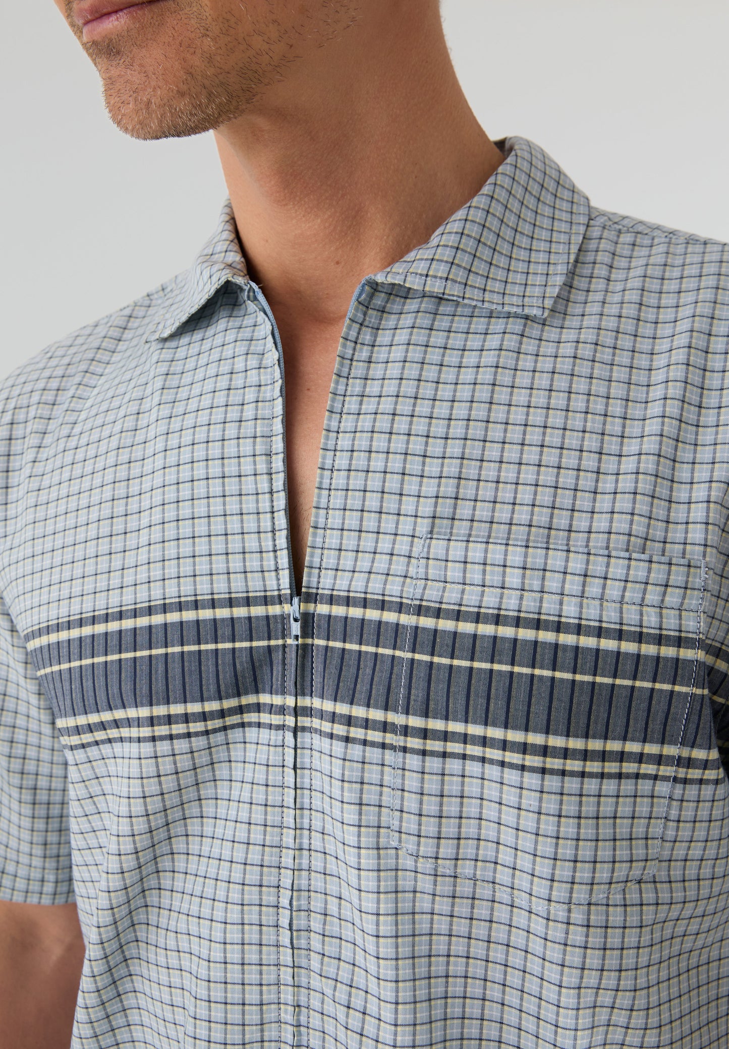 GRAMICCI | ZIP UP WAVE SHIRT
