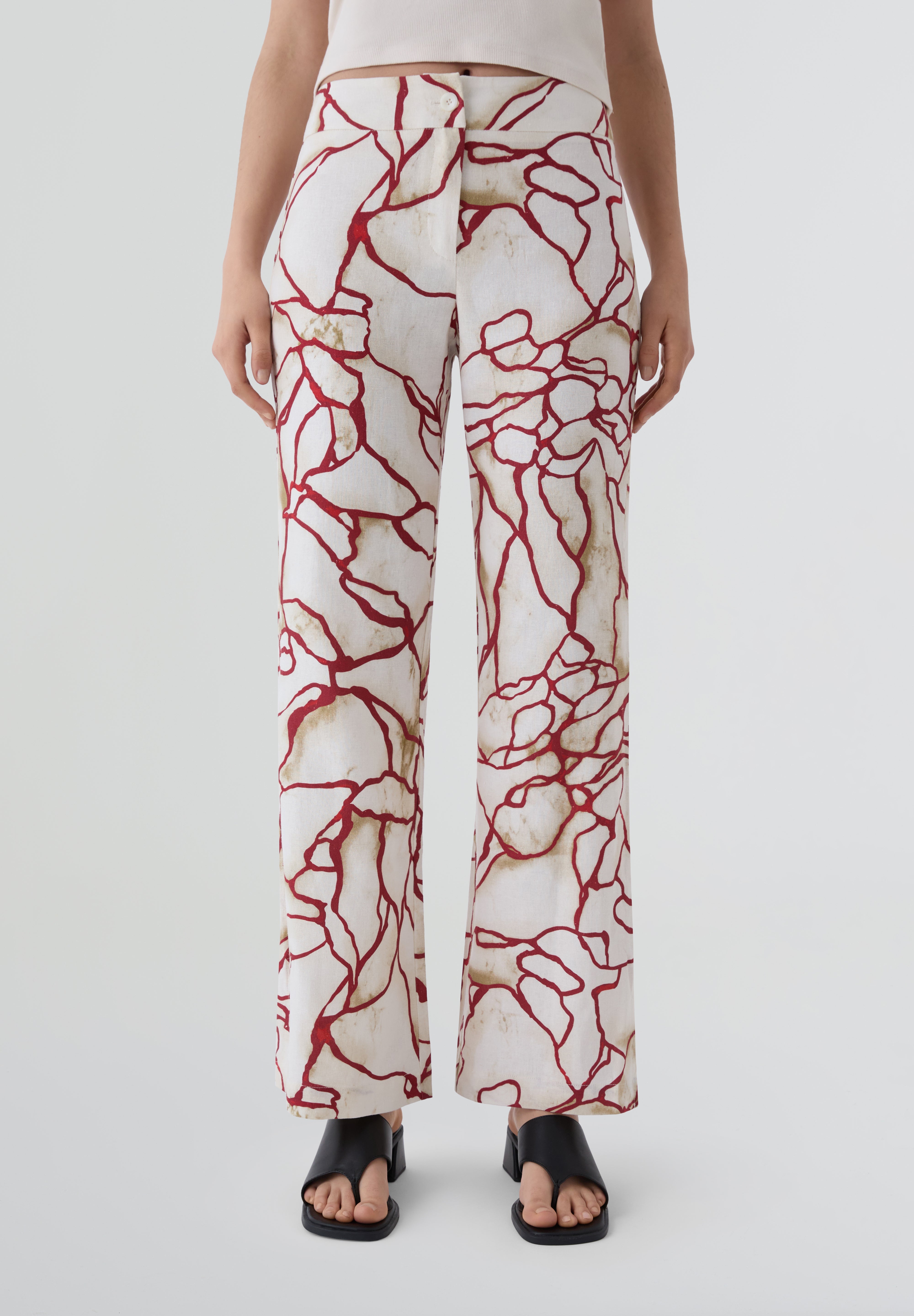 LAAGAM | CALÇAS NIKITA MARBLE