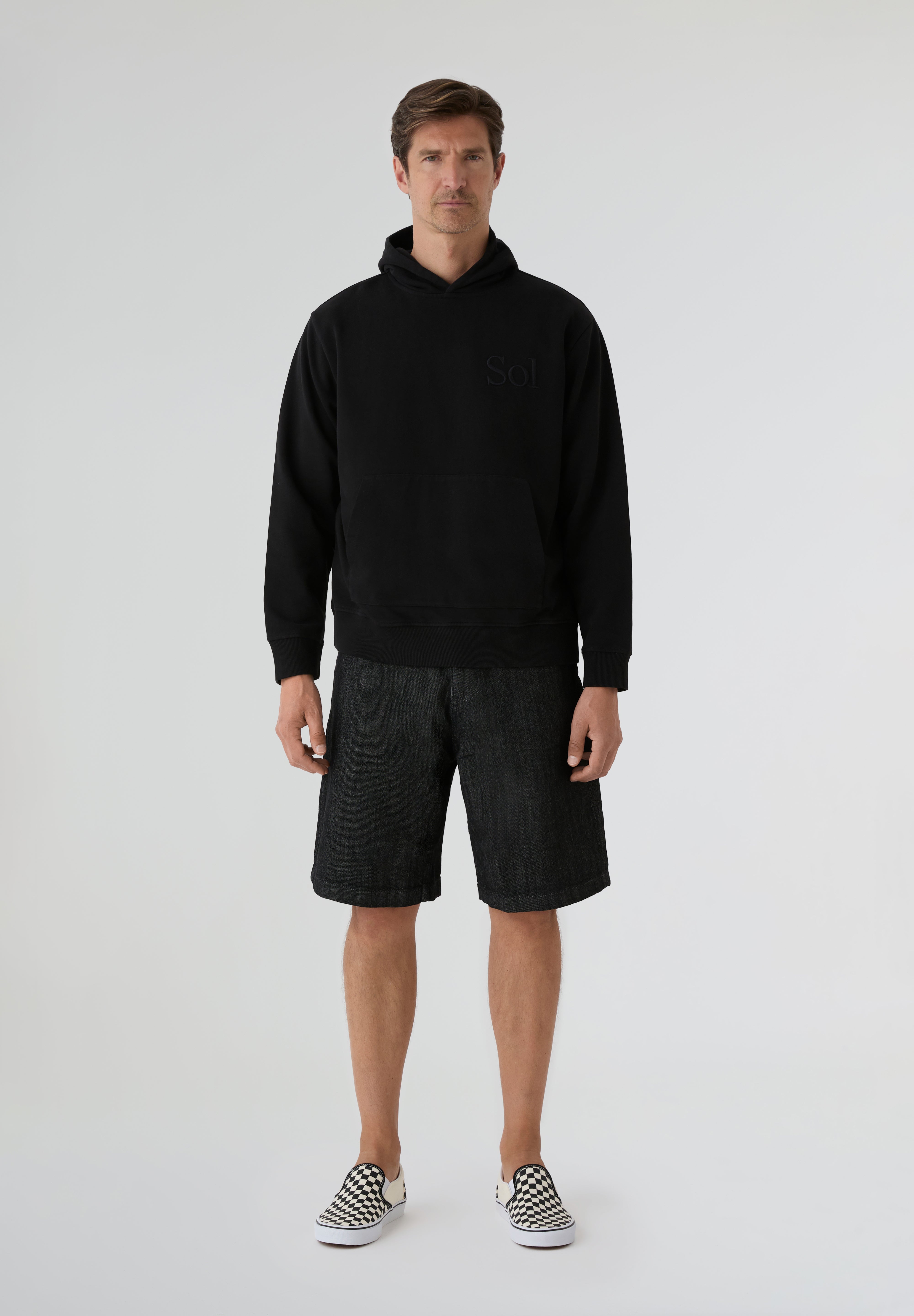 THINKING MU | SWEATSHIRT COM CAPUZ SOL TYPE