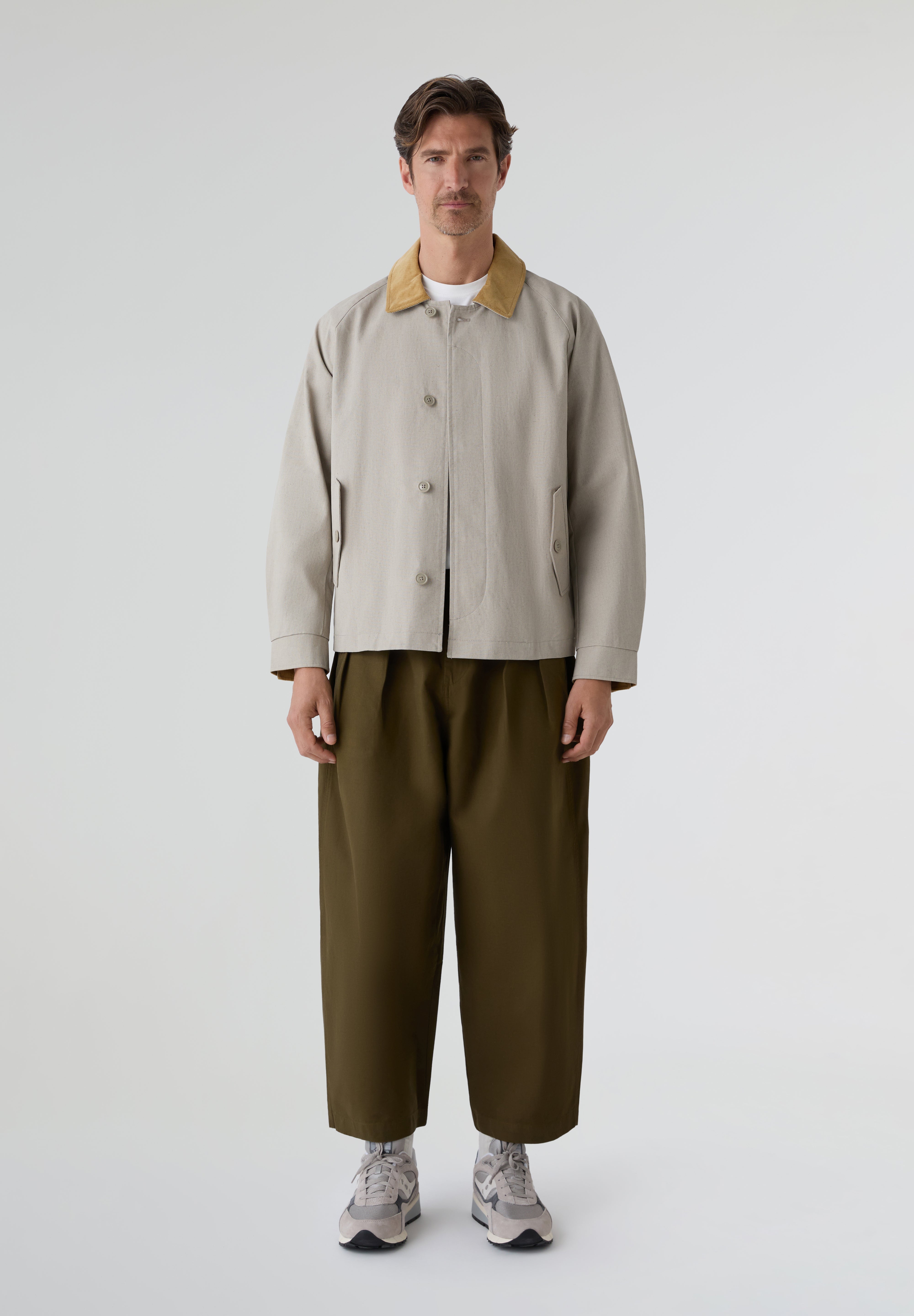 BARACUTA | TENT CLOTH CARCOAT