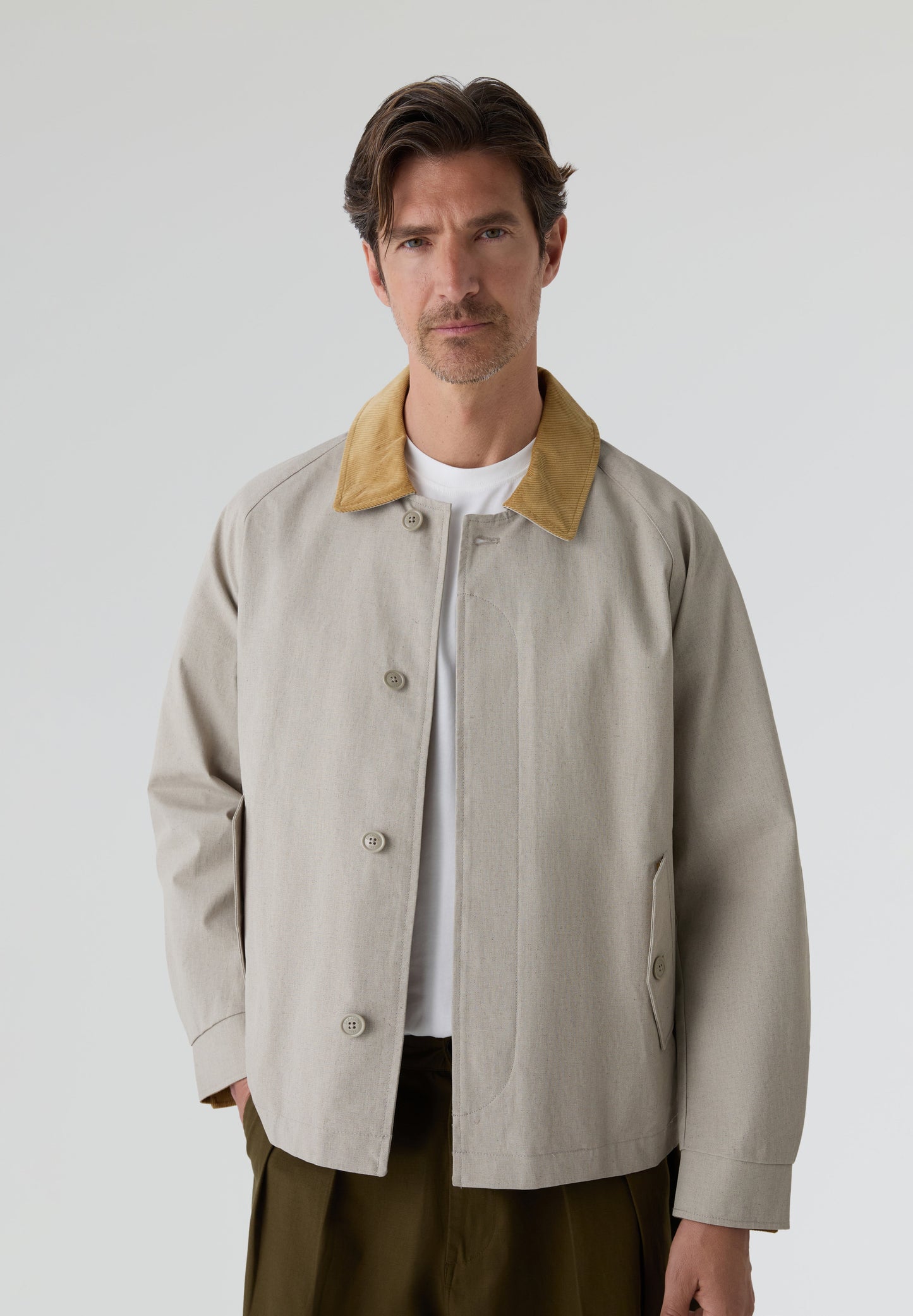 BARACUTA | TENT CLOTH CARCOAT