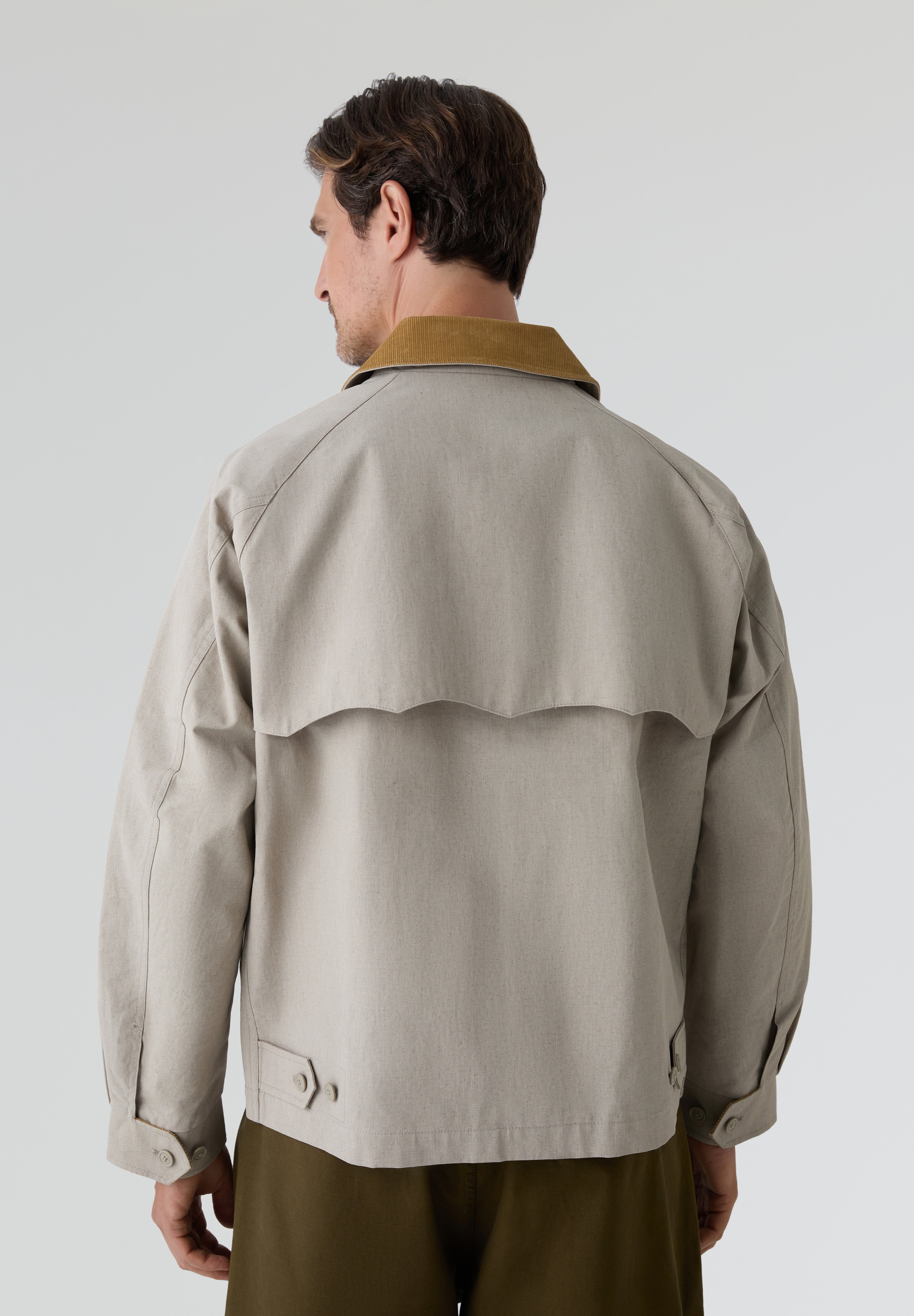 BARACUTA | TENT CLOTH CARCOAT