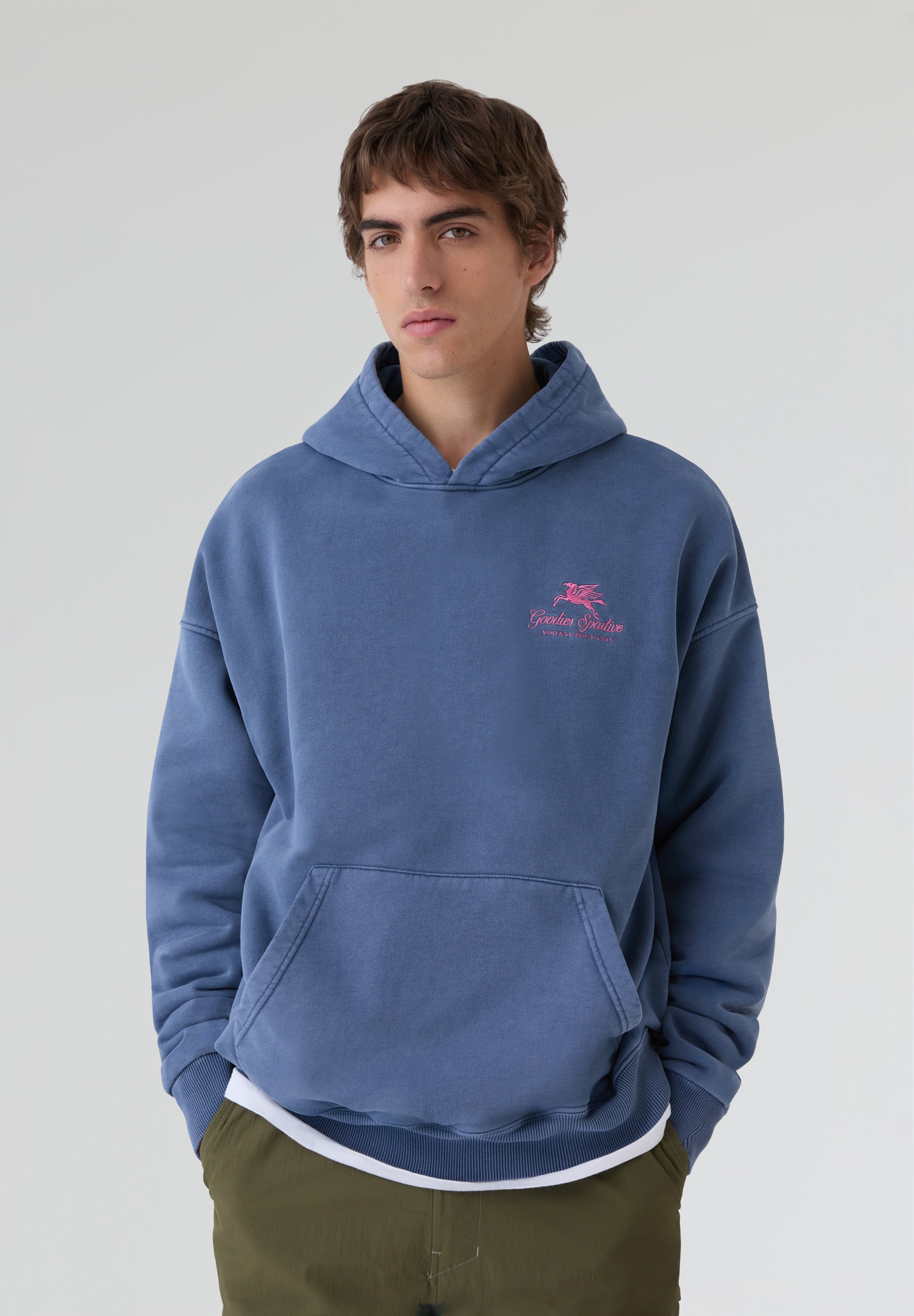 GOODIES SPORTIVE | SWEATSHIRT 550 G WASHED PREMIUM
