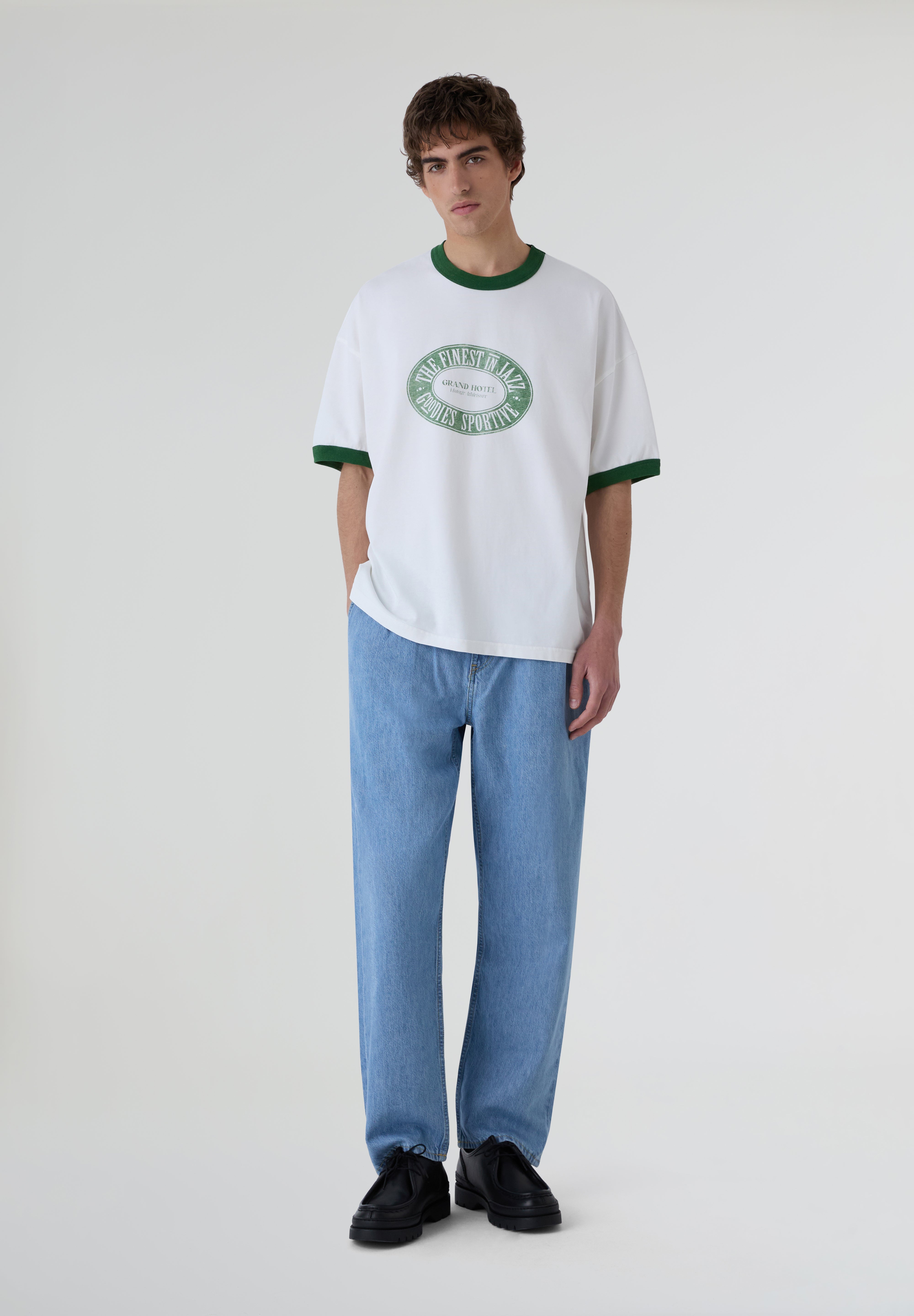 GOODIES SPORTIVE | T-SHIRT BOXY JAZZ RINGER