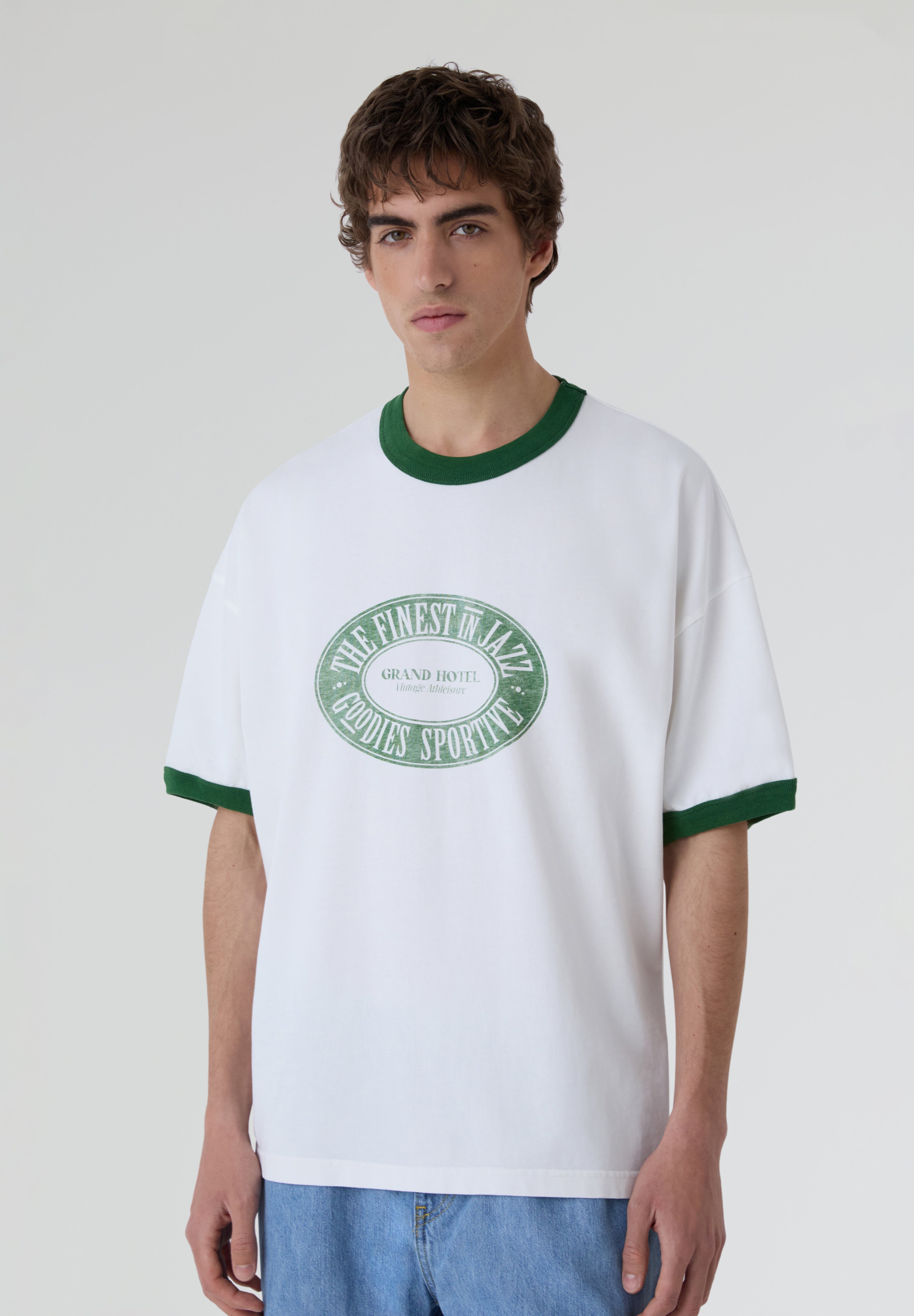 GOODIES SPORTIVE | T-SHIRT BOXY JAZZ RINGER