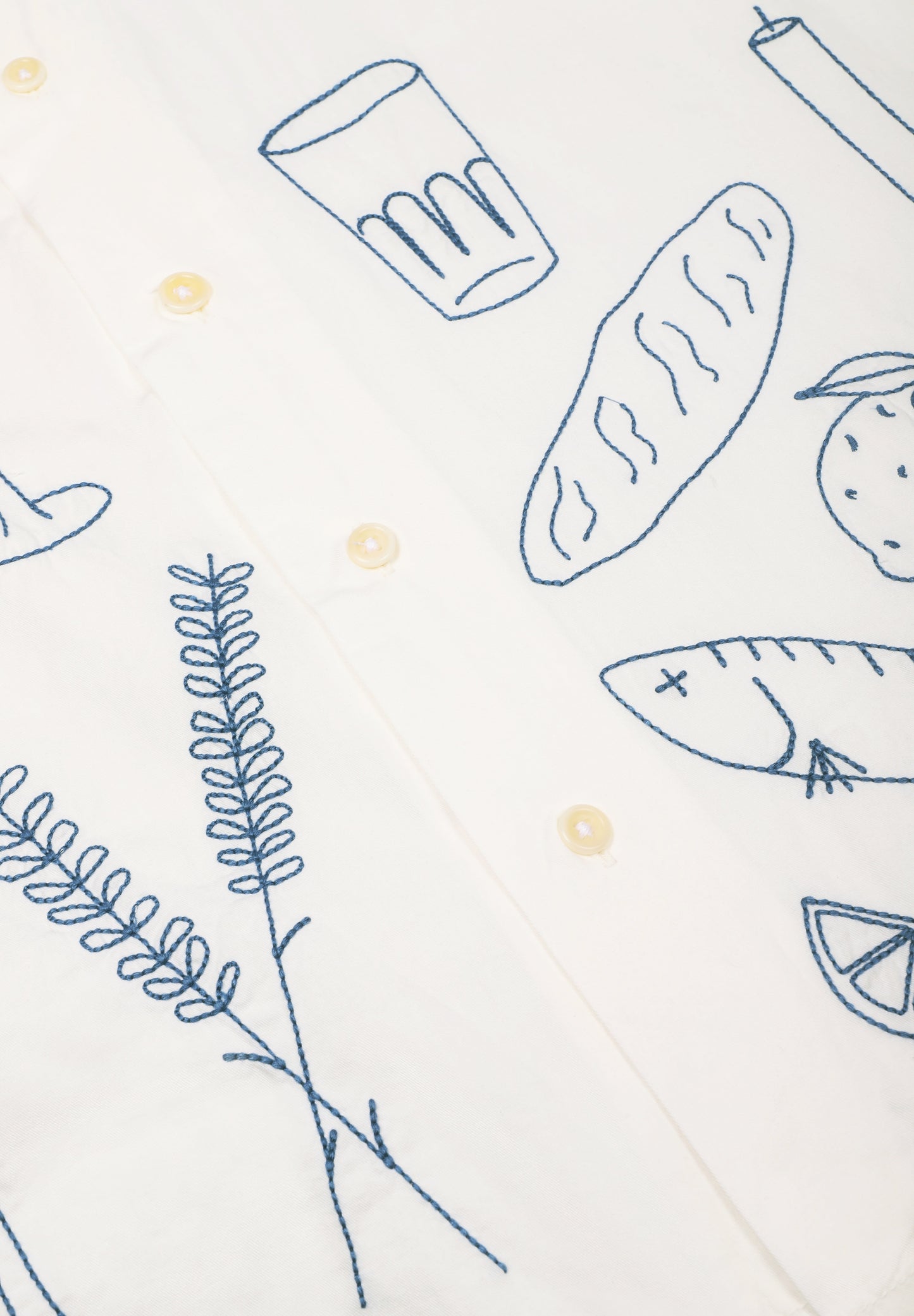 SERVICE WORKS | LIGHT TWILL PICNIC SHORT SLEEVE SHIRT