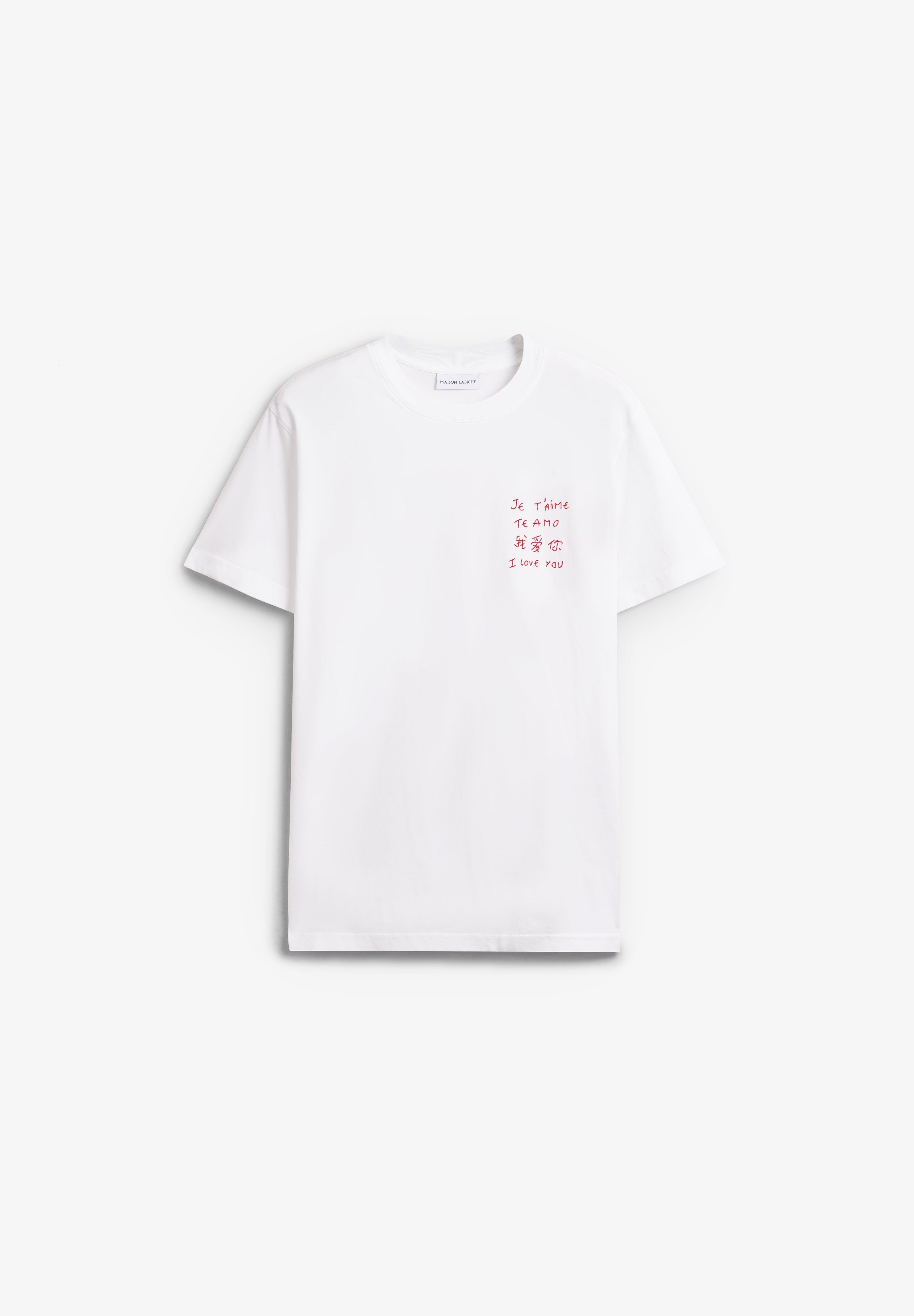 MAISON LABICHE | T-SHIRT JE T'AIME DE HOMEM