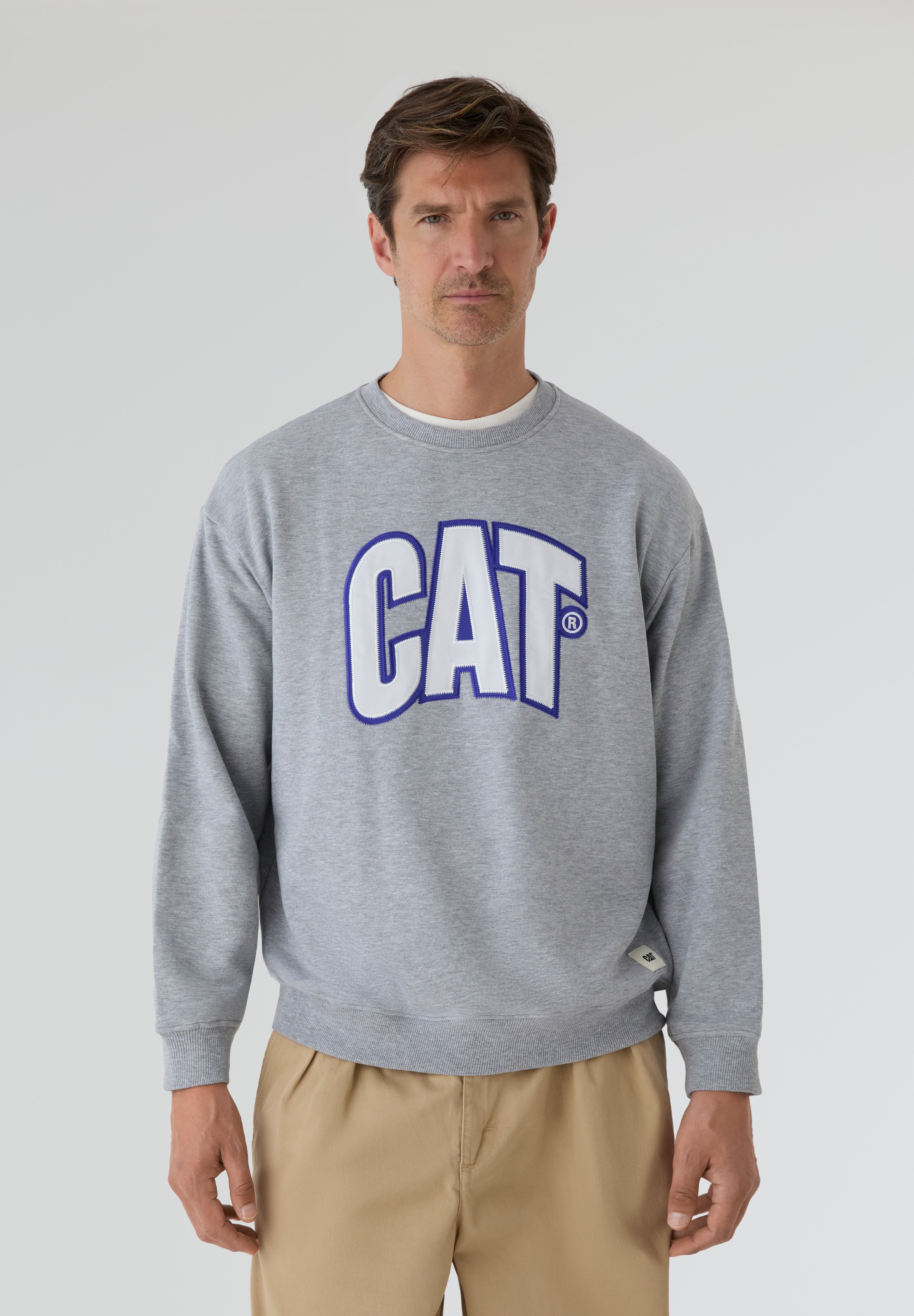 CAT | EMBROIDERY LOGO CREW