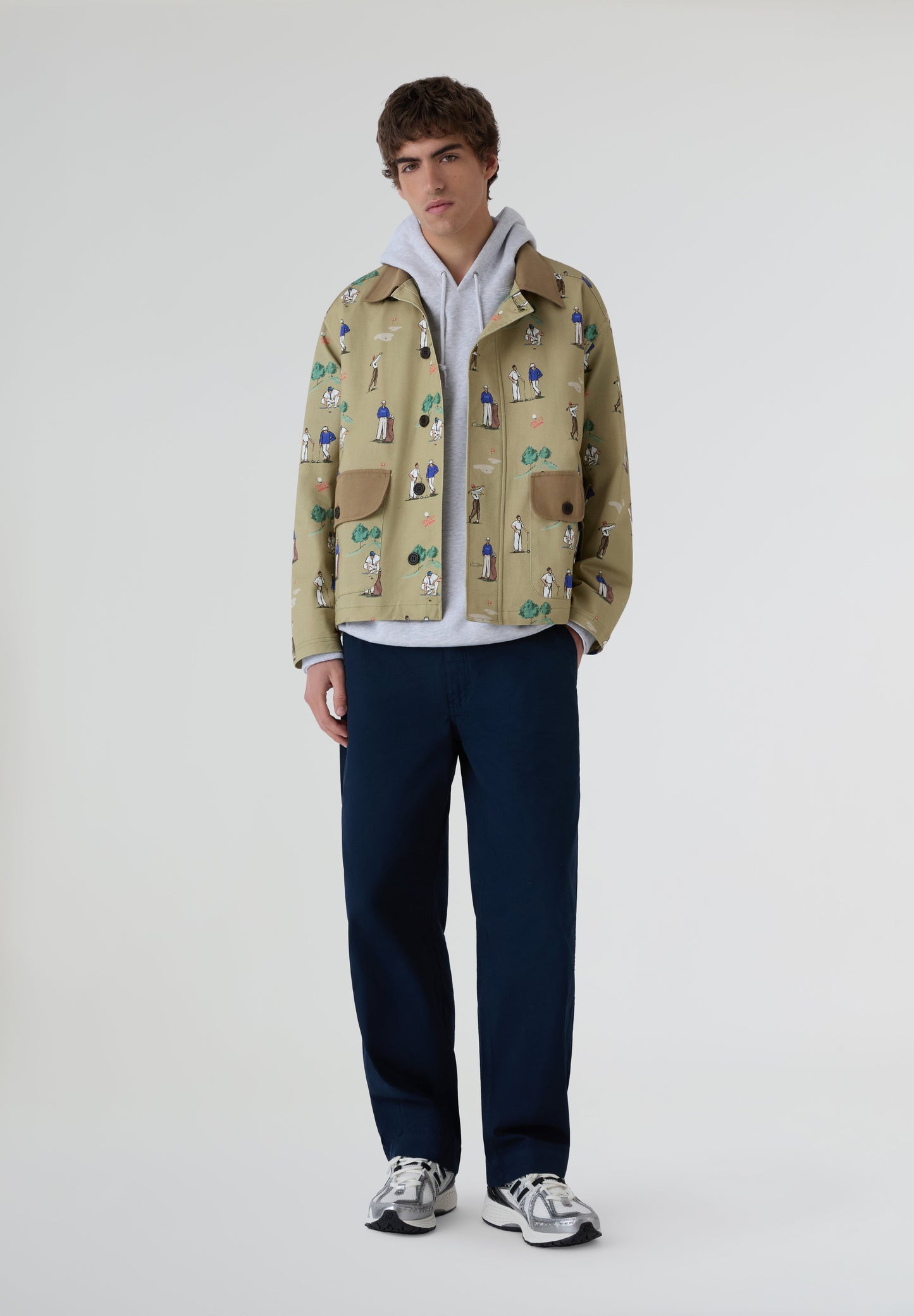 POMPEII BRAND | CASACO GOLF SHORT FIELD JACKET