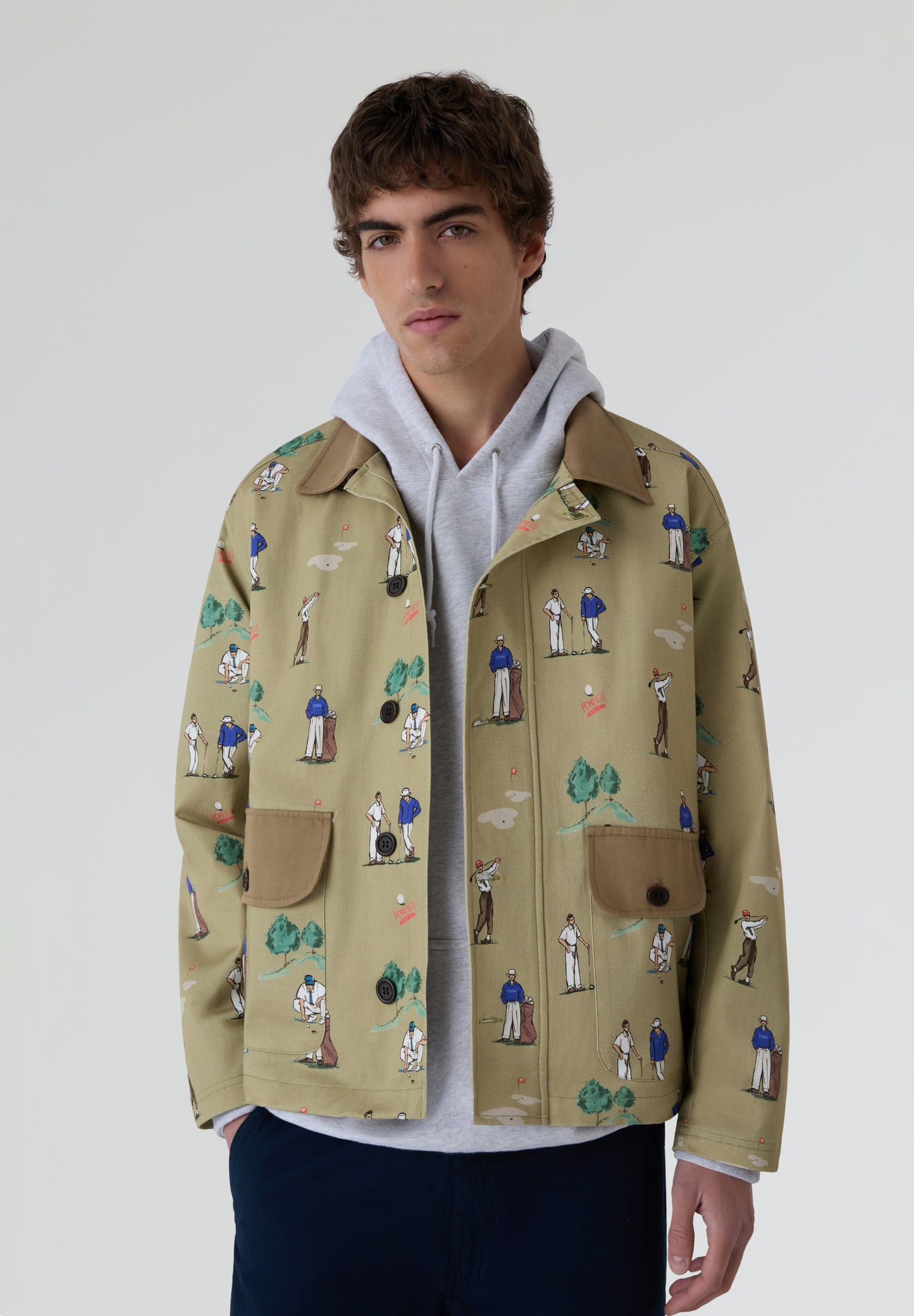 POMPEII BRAND | CASACO GOLF SHORT FIELD JACKET