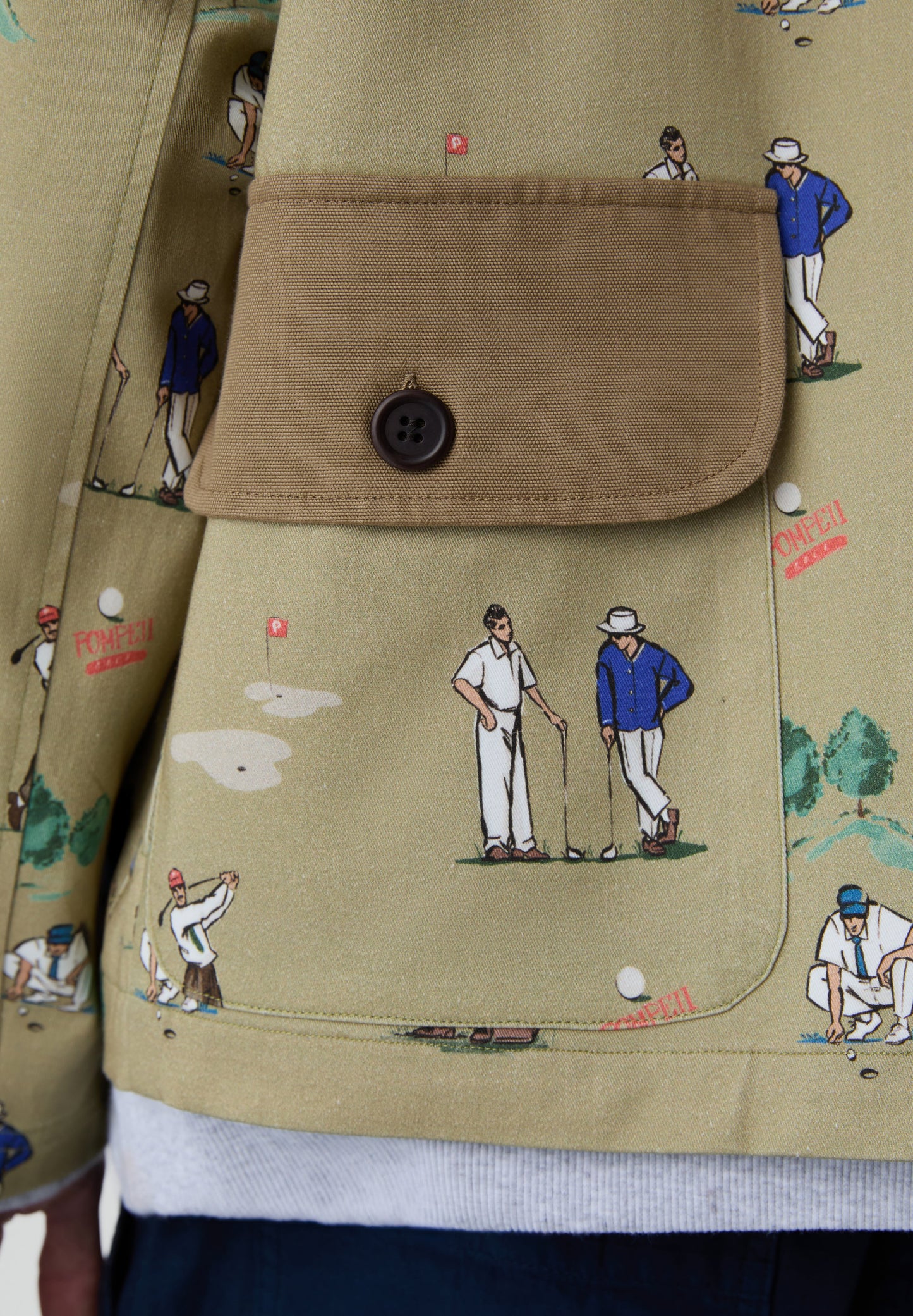 POMPEII BRAND | CASACO GOLF SHORT FIELD JACKET
