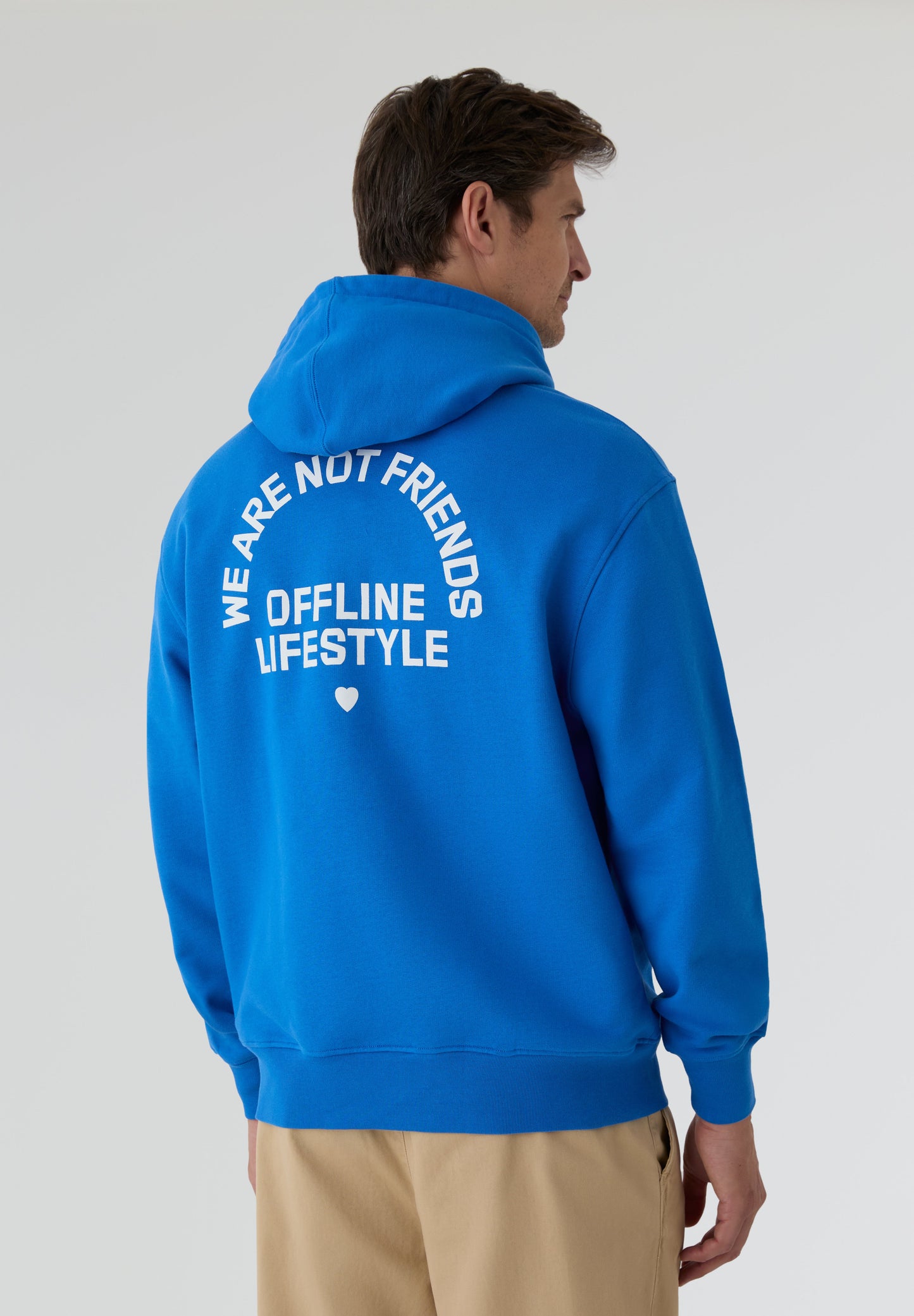 WE ARE NOT FRIENDS | OFFLINE LOVE 2ZIP HOODIE