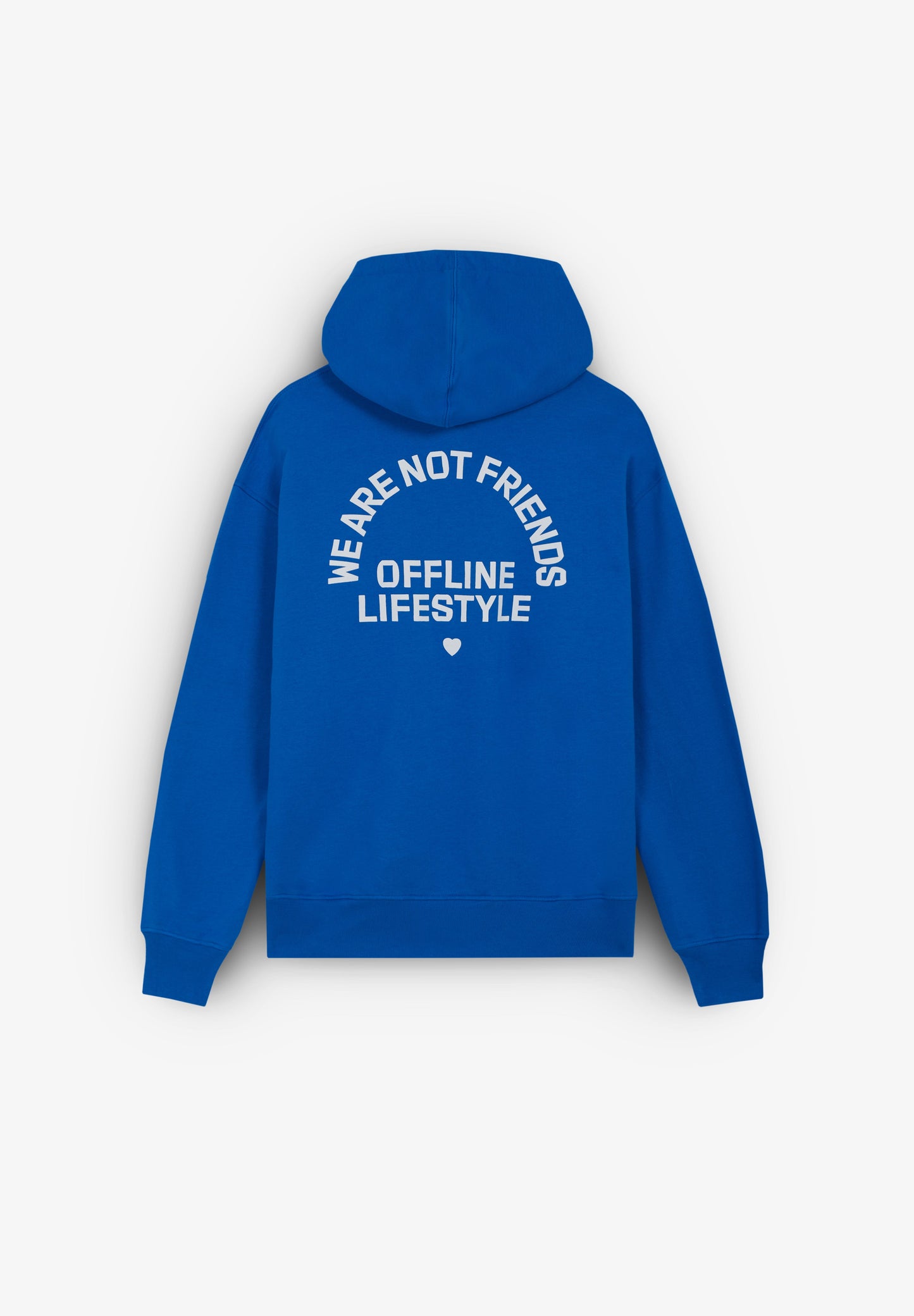 WE ARE NOT FRIENDS | OFFLINE LOVE 2ZIP HOODIE