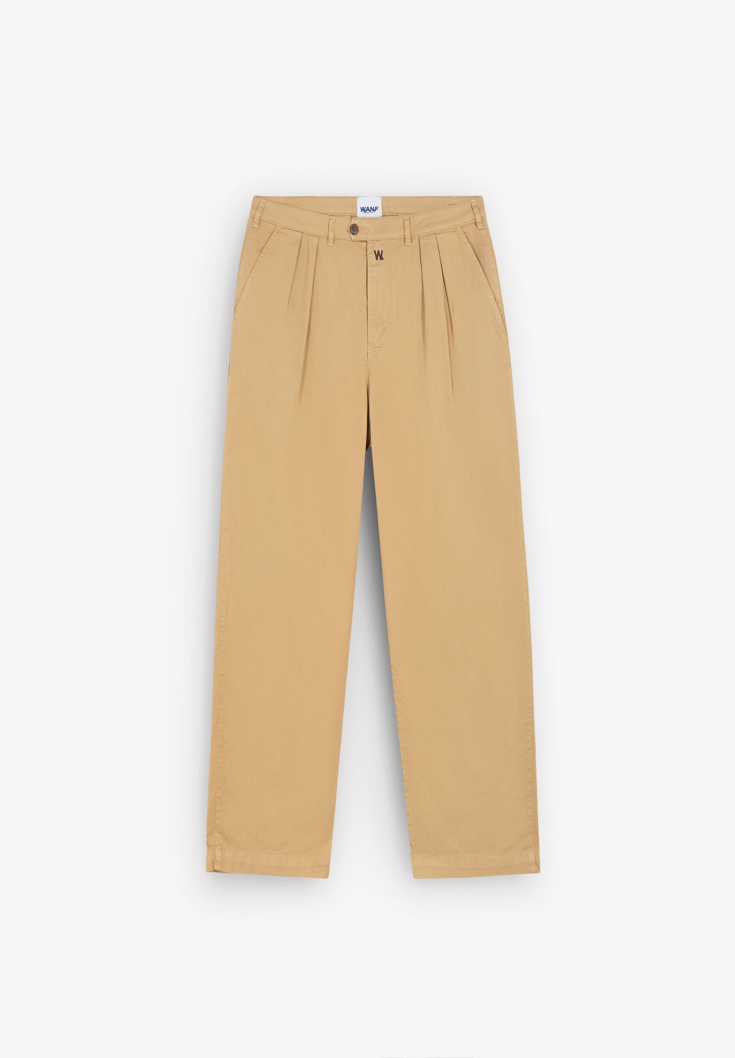 WE ARE NOT FRIENDS | PLEAT CREAM CHINO