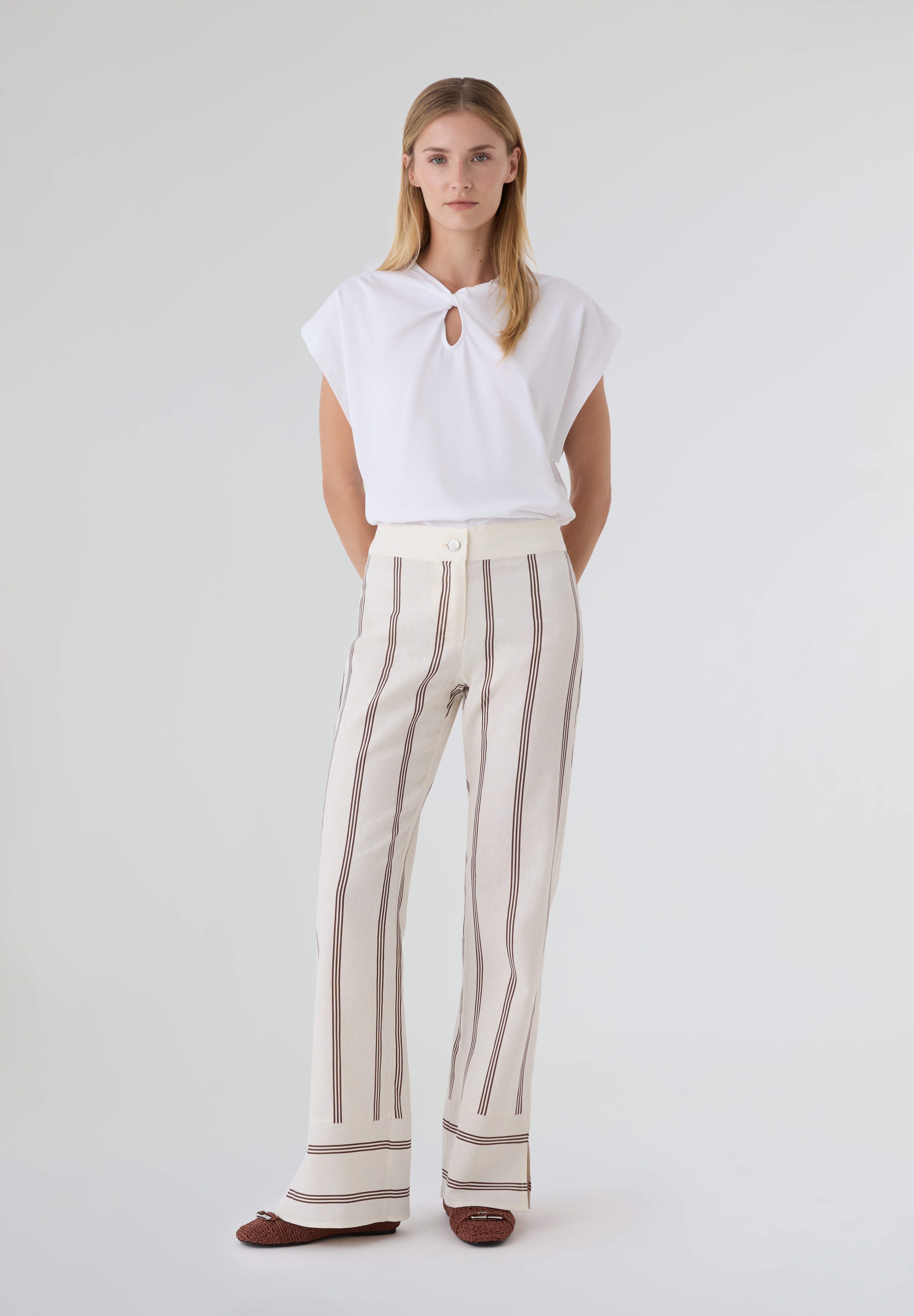 LAAGAM | PANTALON SAGA LINO
